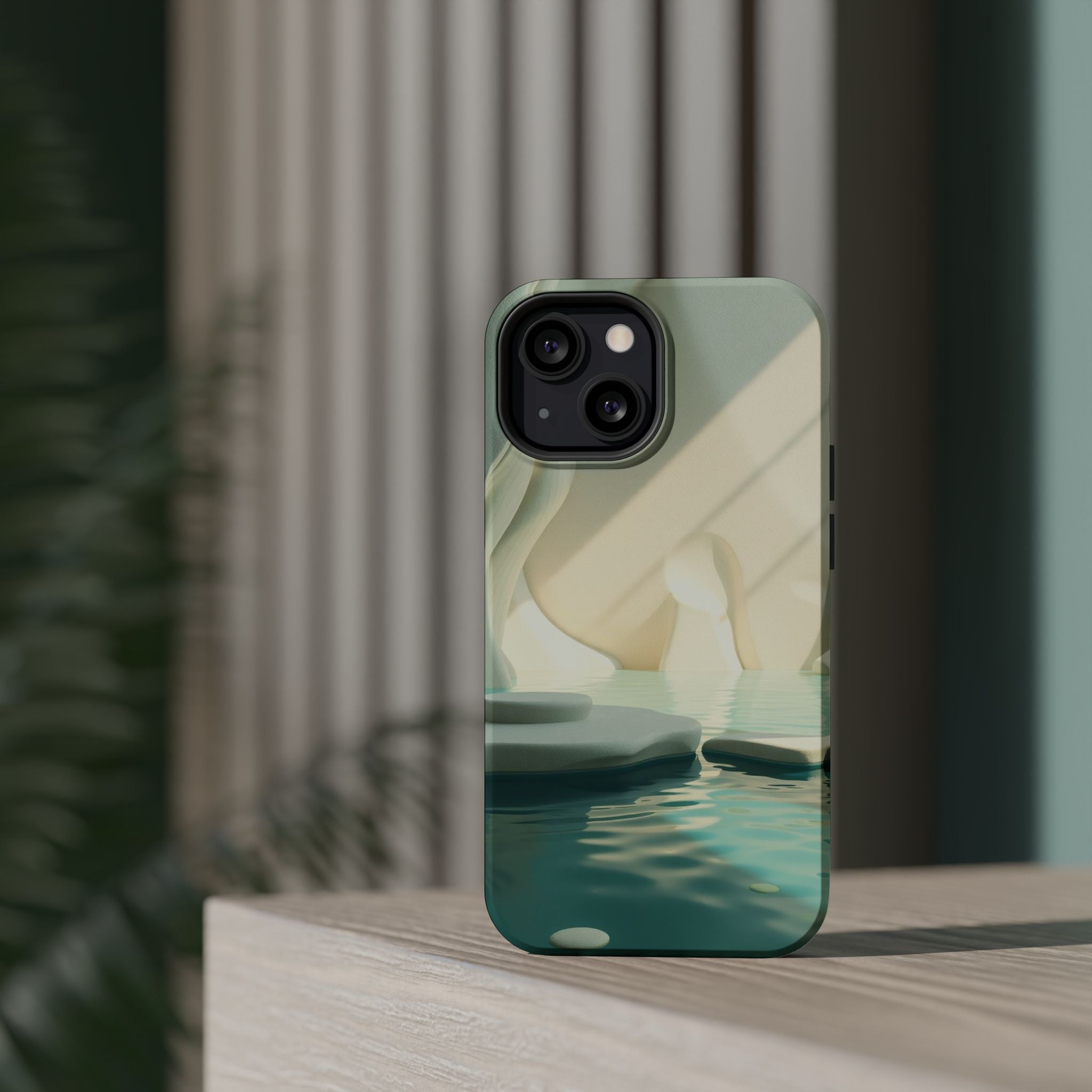 iPhone Tidal Pool 3D Digital Slim Everyday Designer Case · iPhone Case