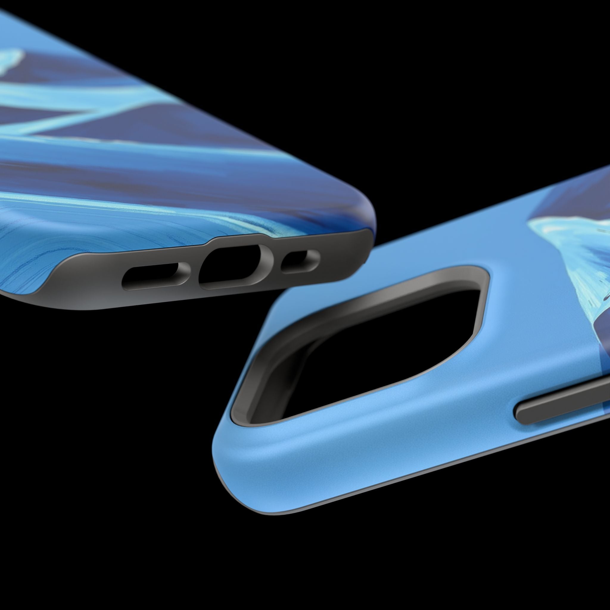 iPhone Desert Dunes Oil Painting Impressionist Soft iPhone Finish · iPhone Case