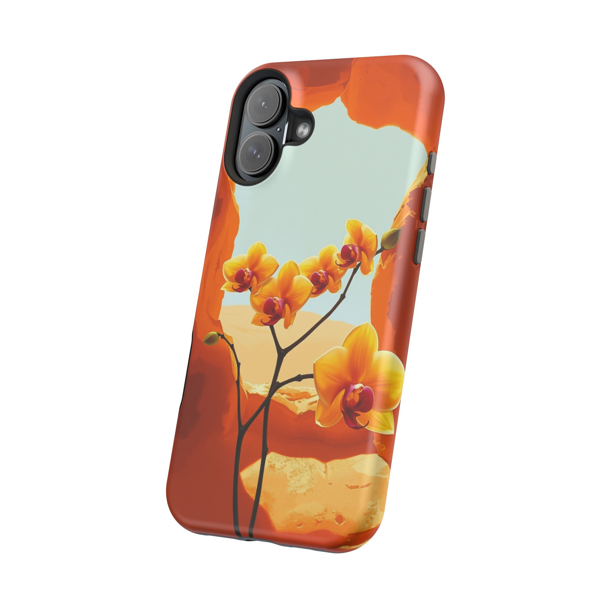iPhone Orchid Study Bold Art Slim Everyday Designer Case · iPhone Case