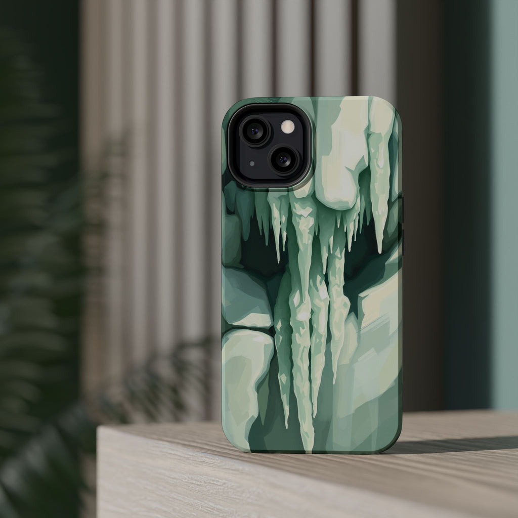 iPhone Earthy Icicle Formation Design Slim Everyday Designer Case · iPhone Case