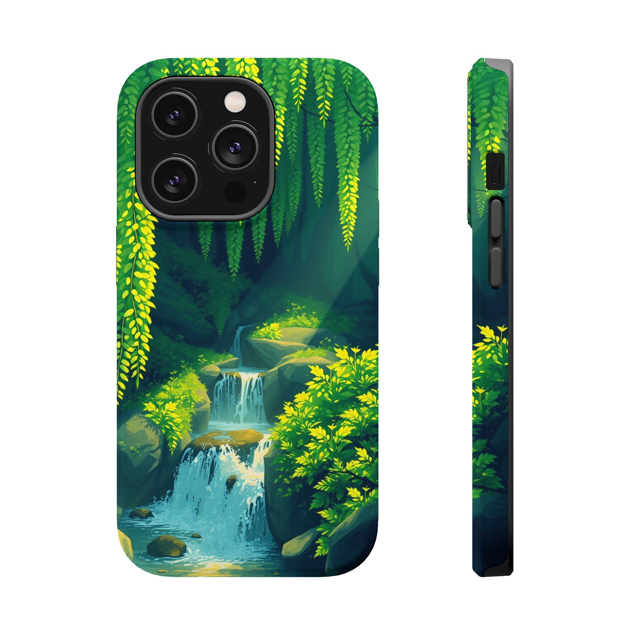 iPhone Earthy Wisteria Cascade Design Slim Everyday iPhone 13 Designer · iPhone