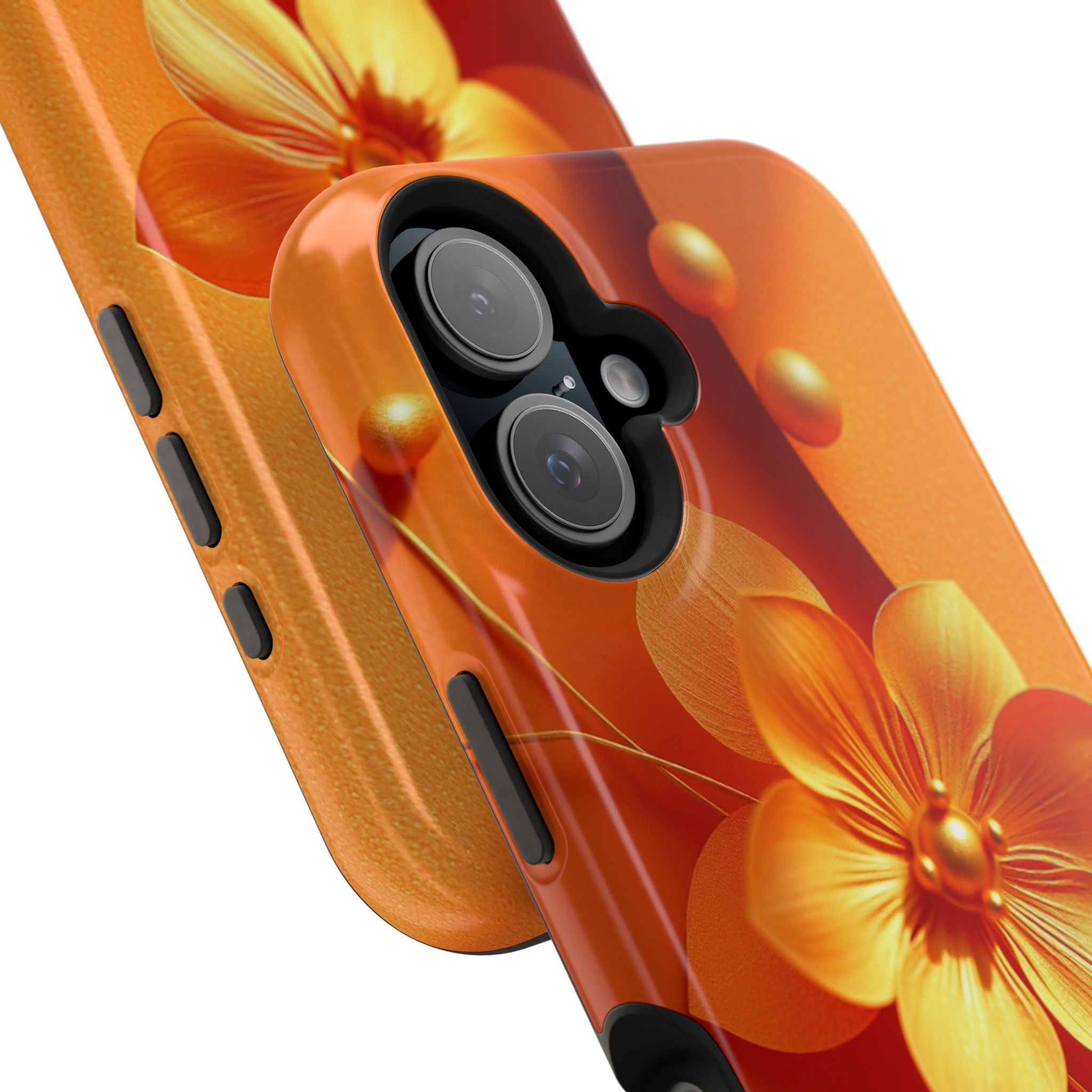 iPhone Floral Geometric Gold Foil Luxury Slim Everyday iPhone Designer · iPhone