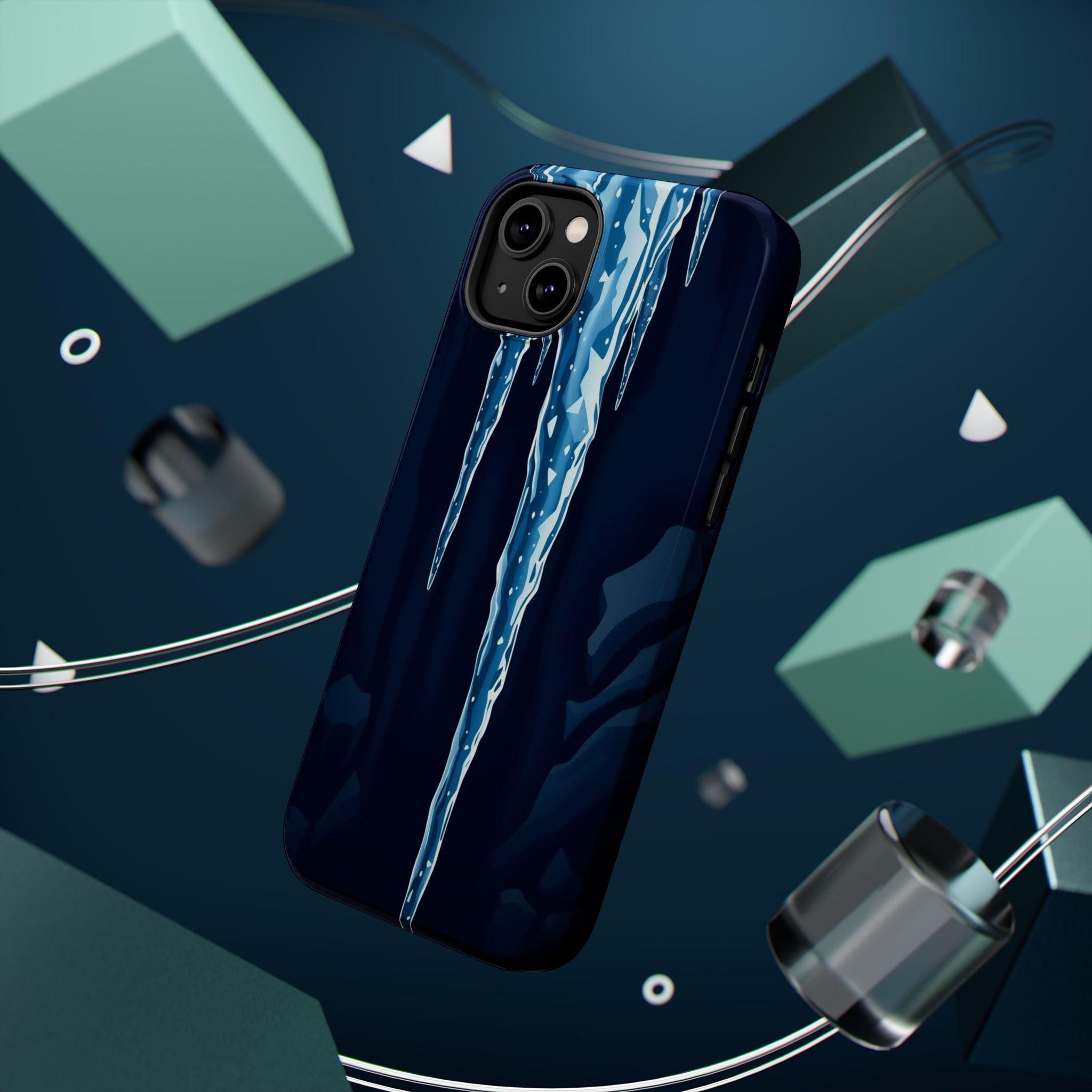 iPhone Vibrant Icicle Formation Design Slim Everyday Designer Case · iPhone Case