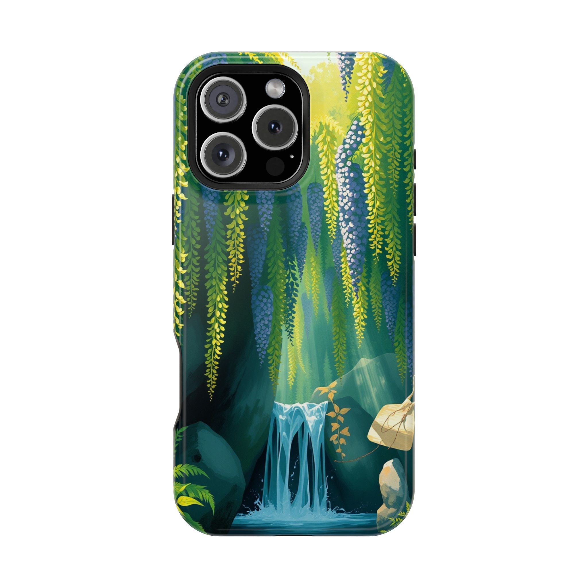 iPhone Wisteria Cascade Mystic Art Bold Modern Everyday Snap Case · iPhone Case