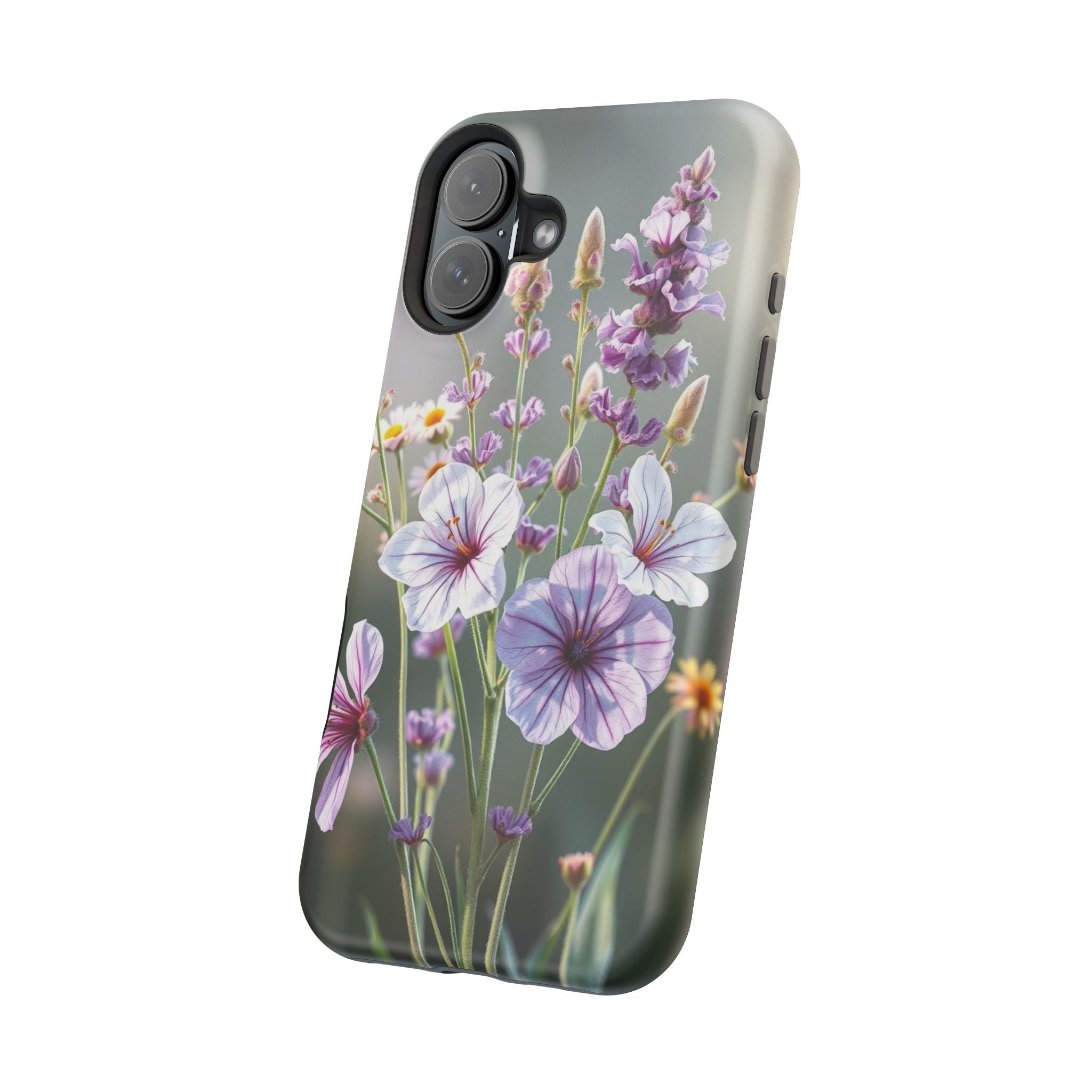iPhone Wildflower Bunch Enchanted Art Slim Everyday Designer Case · iPhone Case