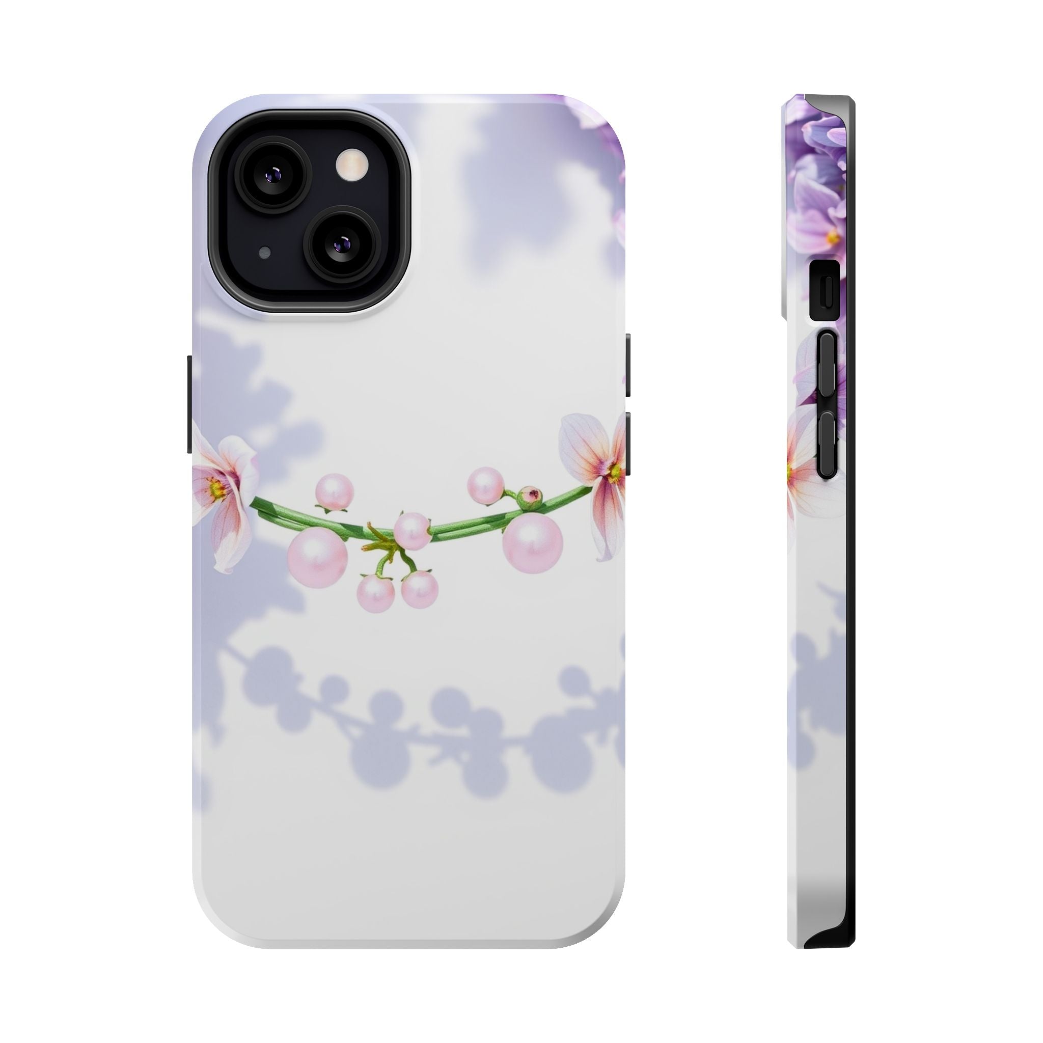 iPhone Vibrant Floral Crown Design Clean Minimal Snap Cas Slim Snap Case · iPhon