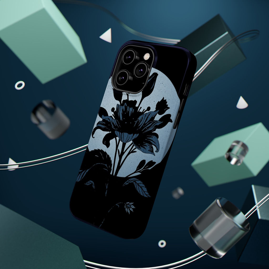iPhone Radiant Floral Silhouette Design Slim Everyday Designer Case · iPhone Cas