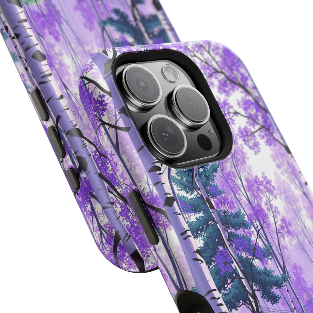 iPhone Birch Grove Electric Art Slim Everyday Designer Case · iPhone Case