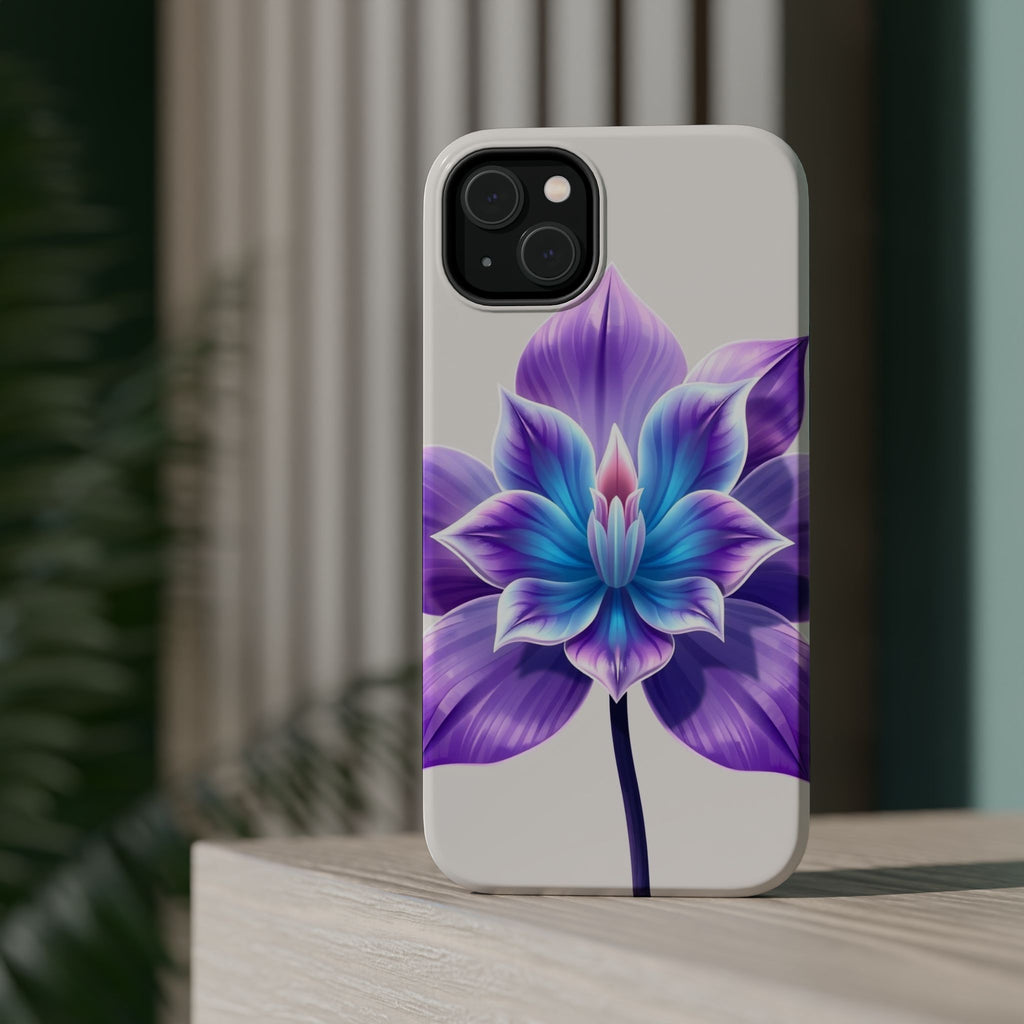 iPhone Dreamy Neon Floral Design 10 Slim Everyday Designer Case · iPhone Case