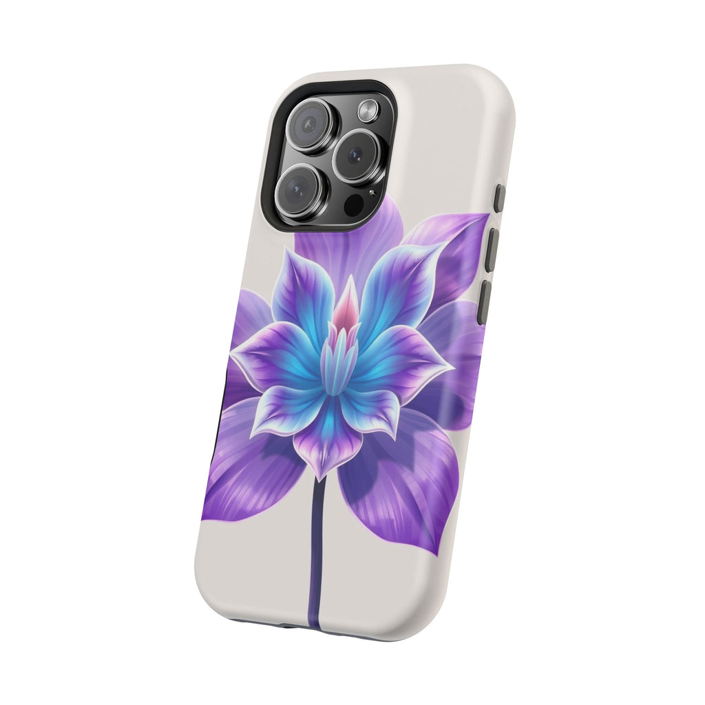 iPhone Dreamy Neon Floral Design 10 Slim Everyday Designer Case · iPhone Case