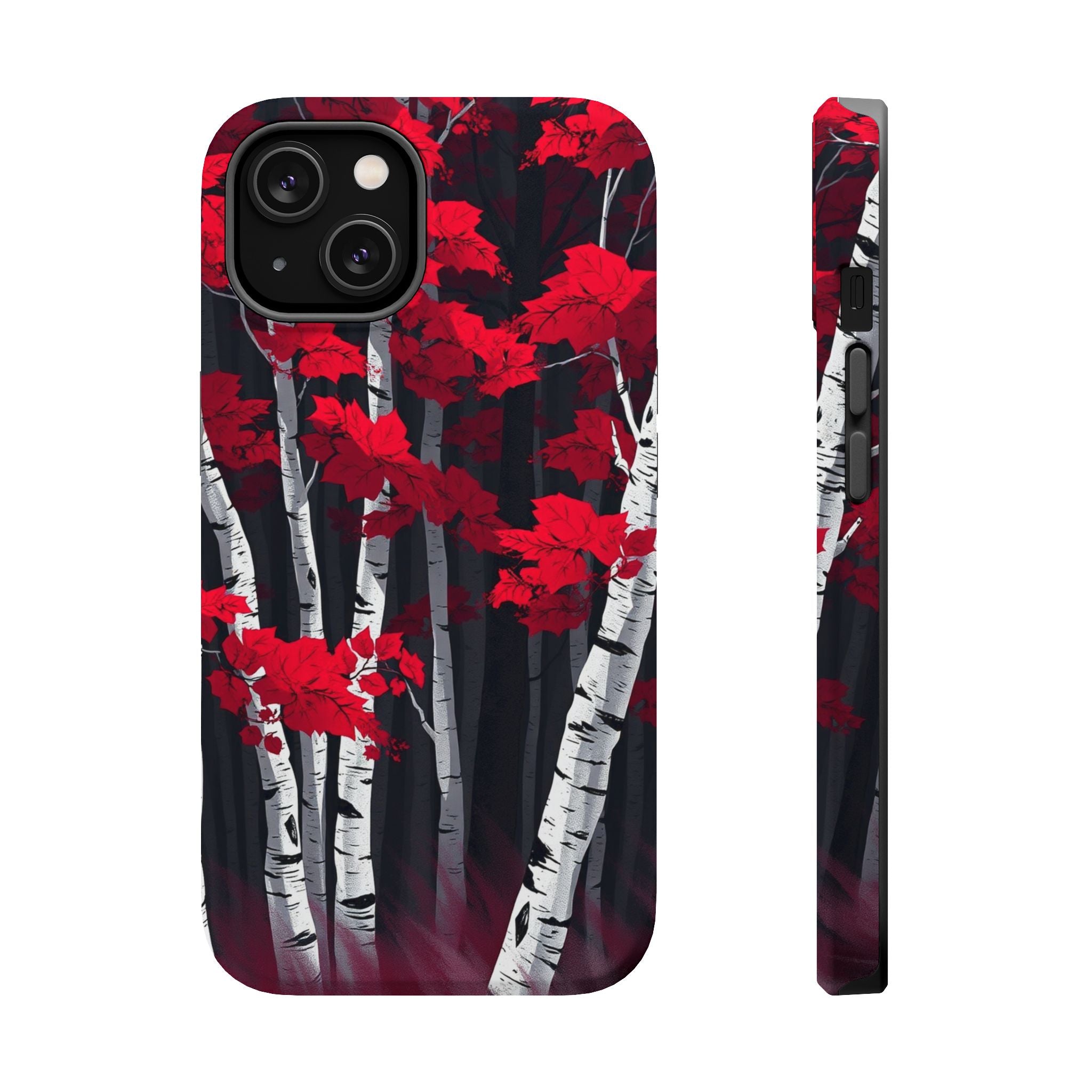 iPhone Birch Grove Dreamy Ethereal Bold Modern Everyday Snap Case · iPhone Case