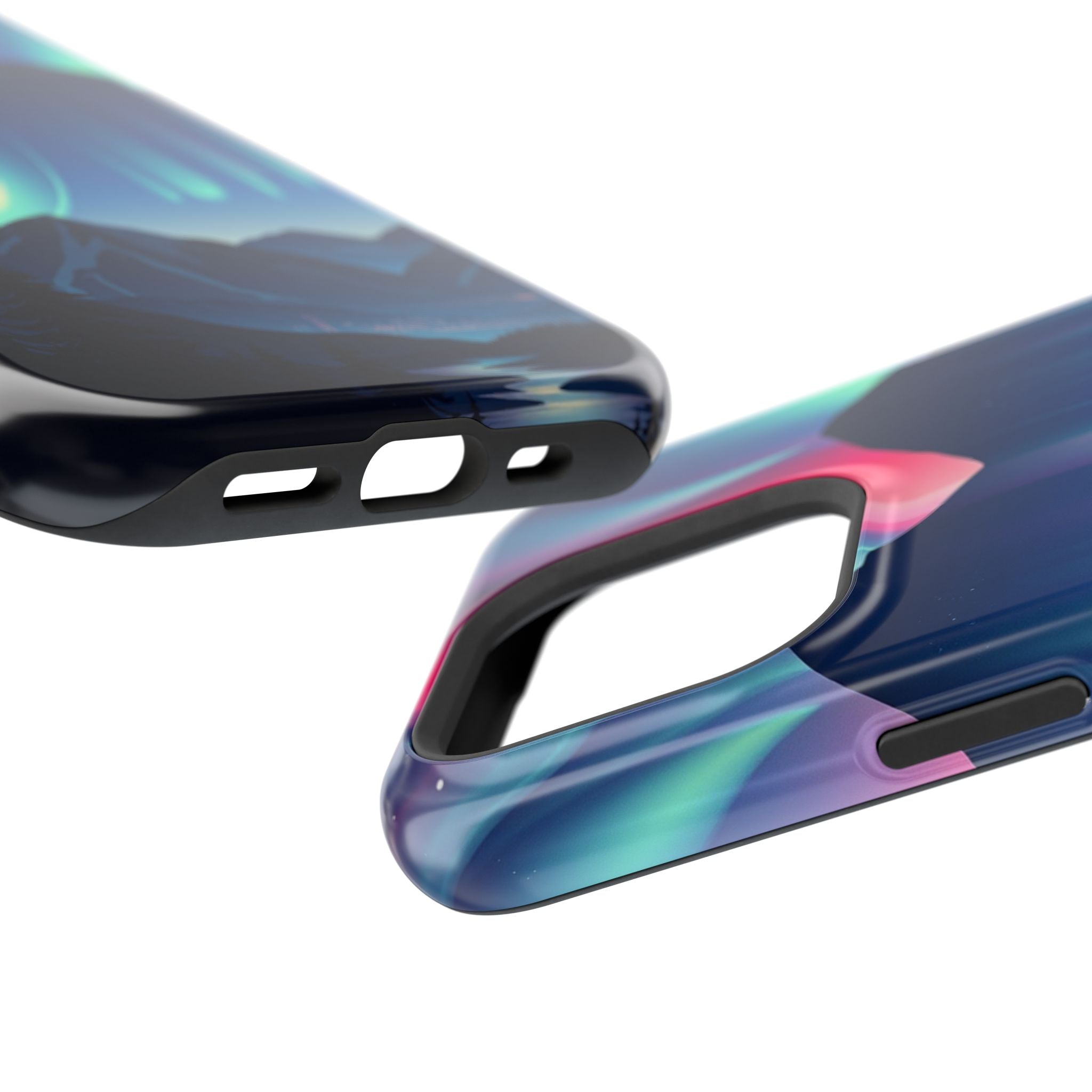 iPhone Dreamy Northern Lights Design Slim Everyday Designer Case · iPhone Case