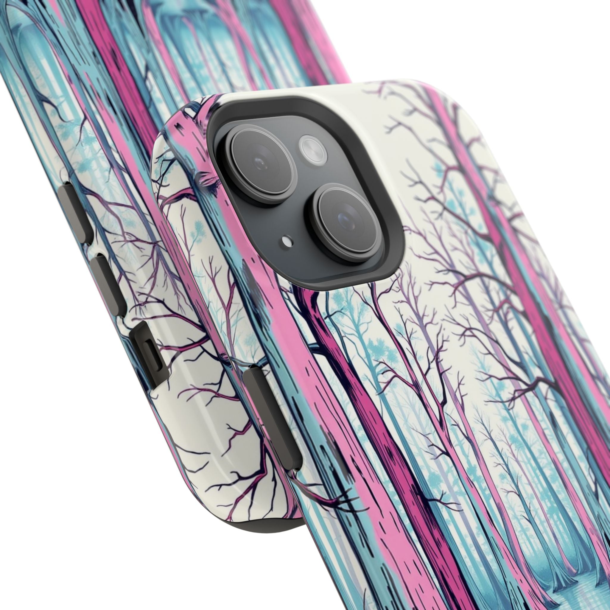 iPhone Cypress Swamp Hand-Drawn Sketch Slim Everyday Designer Case · iPhone Case