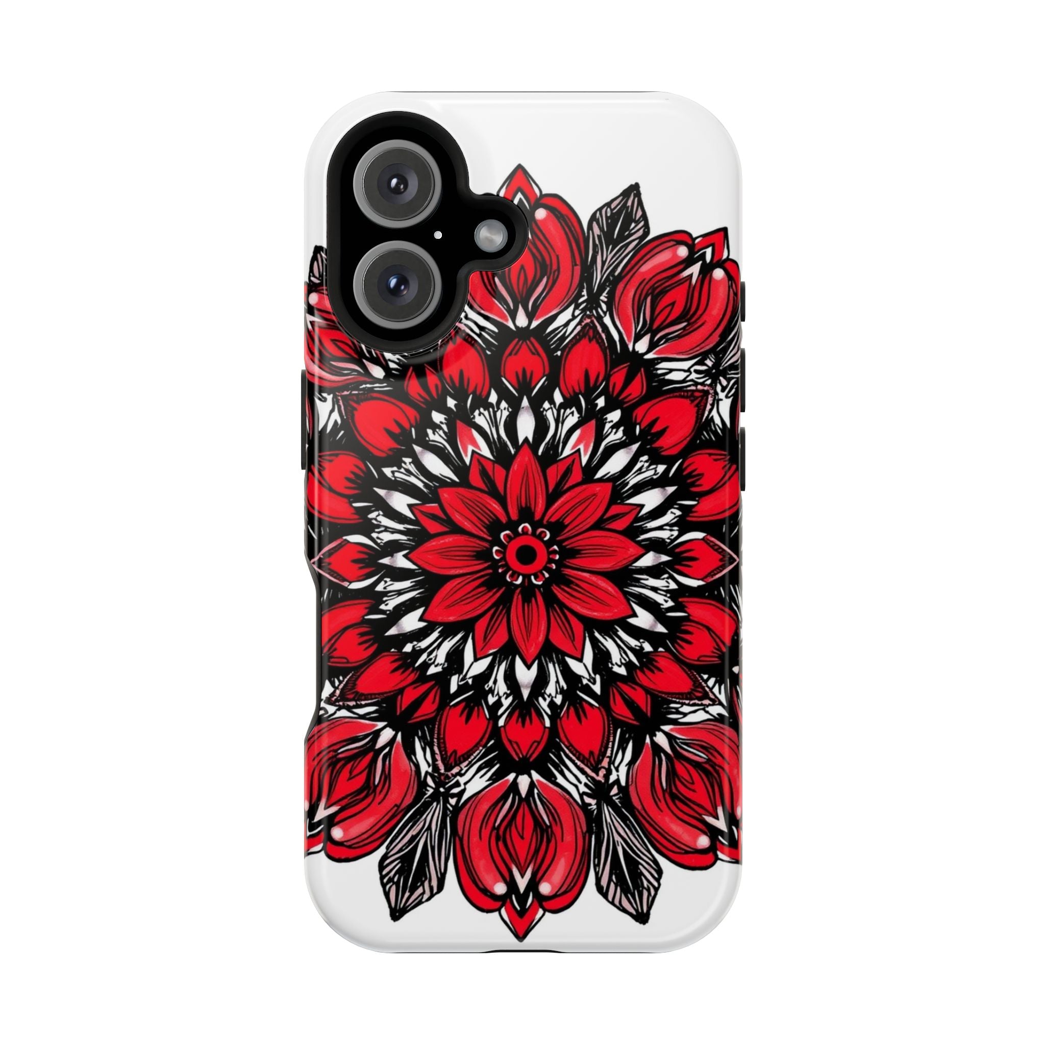 iPhone Floral Mandala Hand-Drawn Sketch Slim Everyday iPhone Designer · iPhone C
