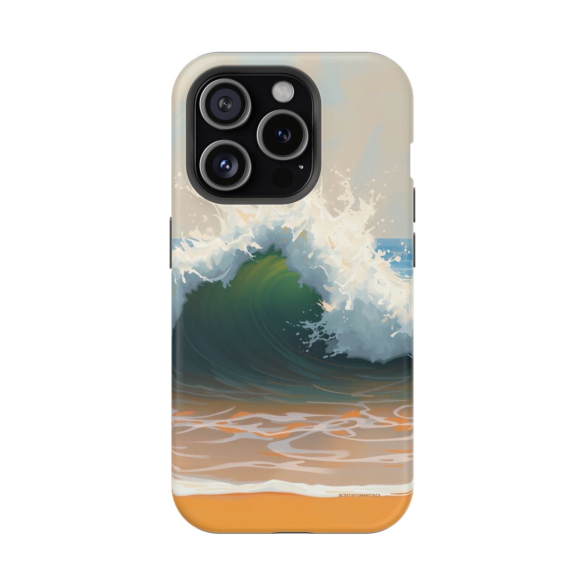 iPhone Radiant Ocean Wave Crash Design Slim Everyday Designer Case · iPhone Case