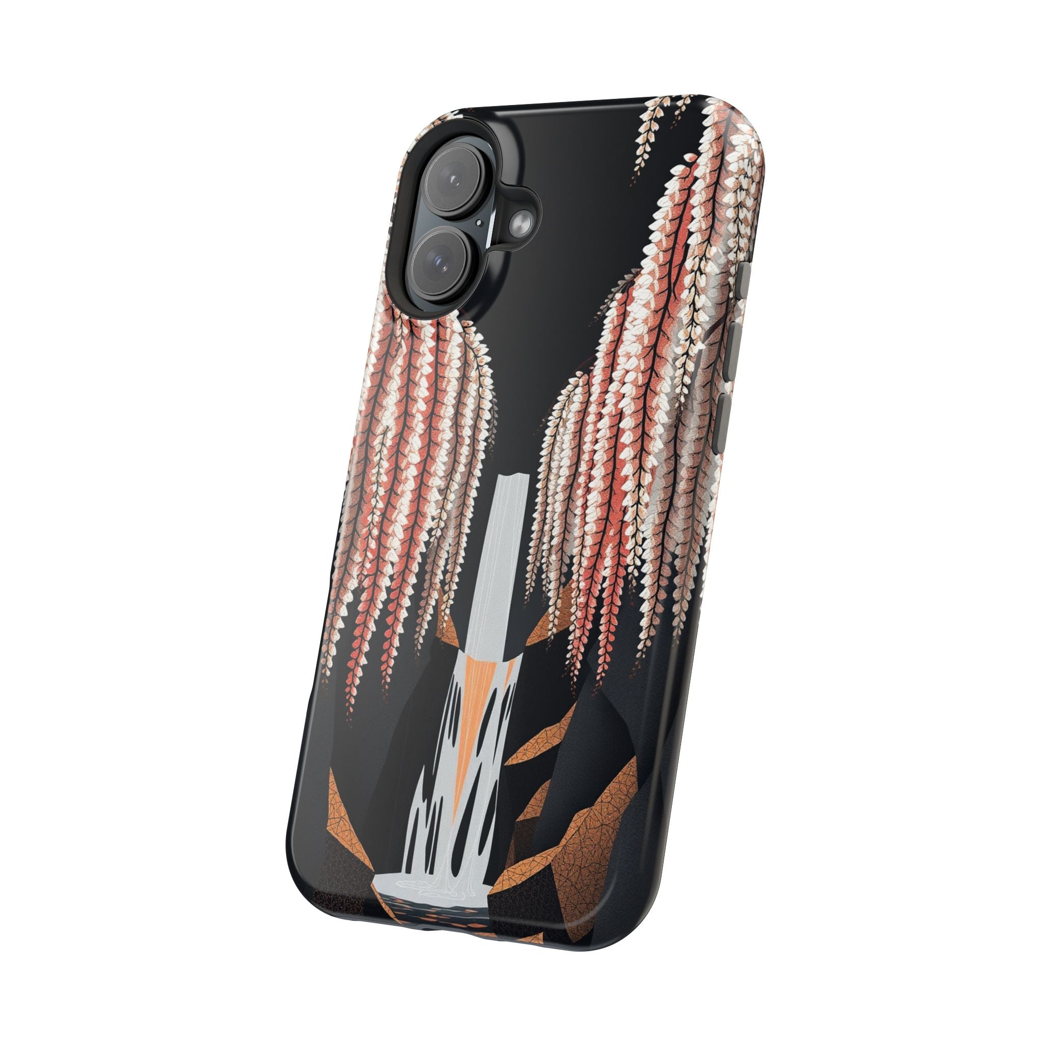 iPhone Earthy Wisteria Cascade Design Slim Everyday iPhone 10 Designer · iPhone