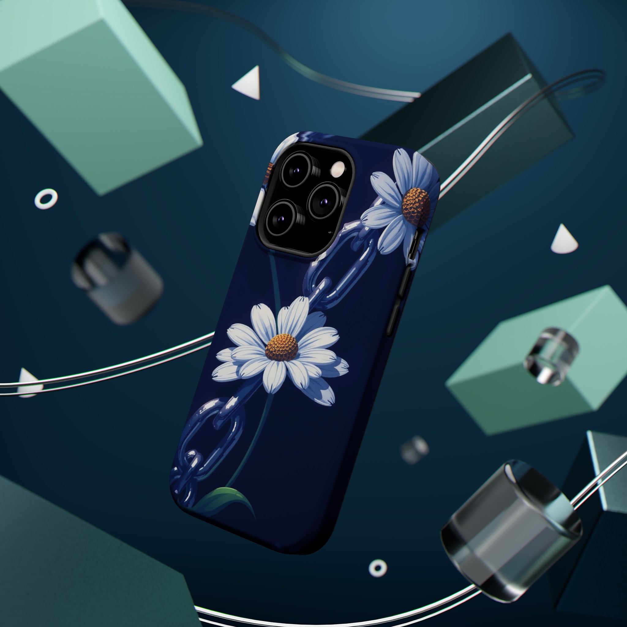 iPhone Daisy Chain Enchanted Art Bold Modern Everyday Snap Case · iPhone Case