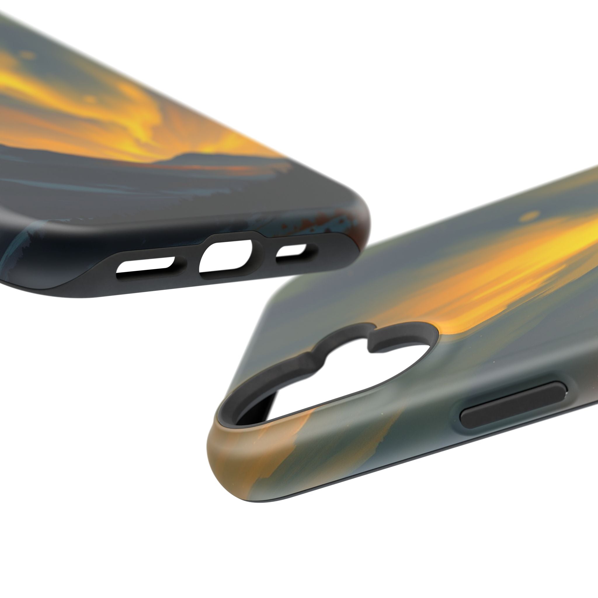 iPhone Serene Northern Lights Design Slim Everyday Designer Case · iPhone Case