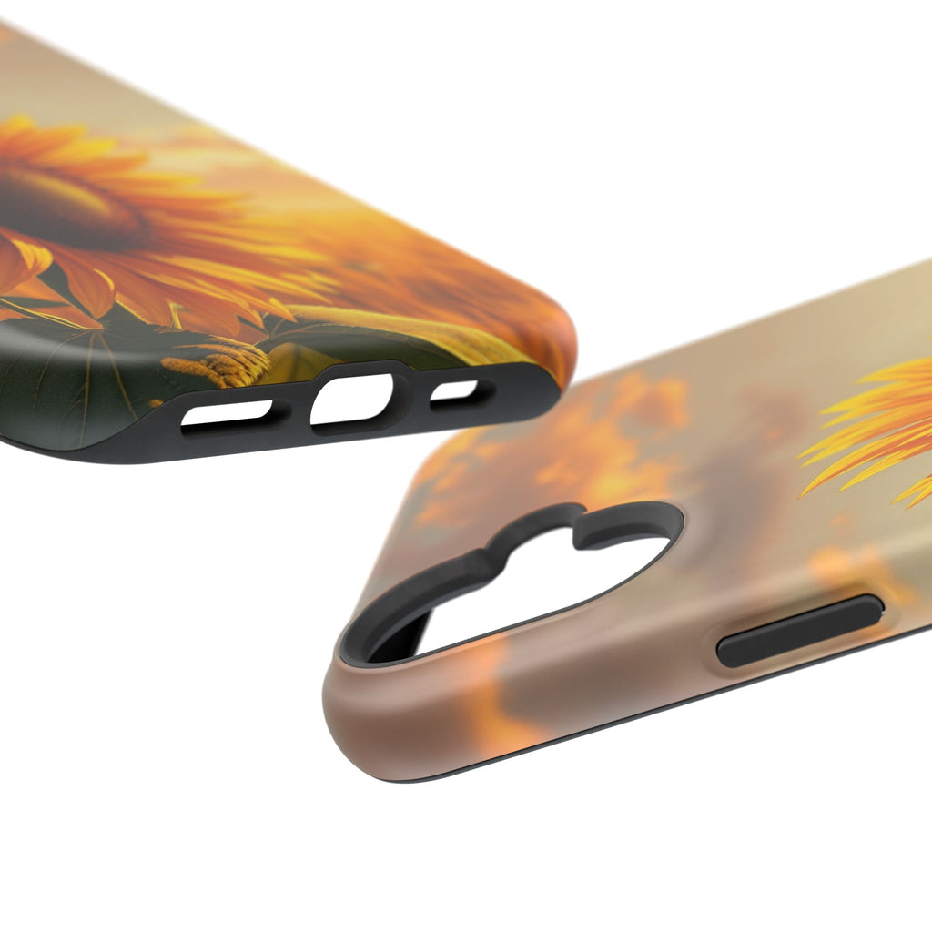 iPhone Sunflower Prairie Electric Art Slim Everyday Designer Case · iPhone Case