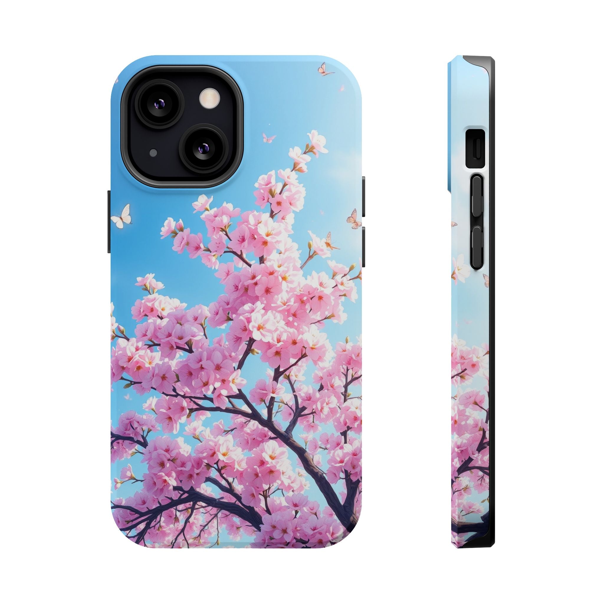 iPhone Cherry Blossom Floral Slim Everyday Designer Case · iPhone Case