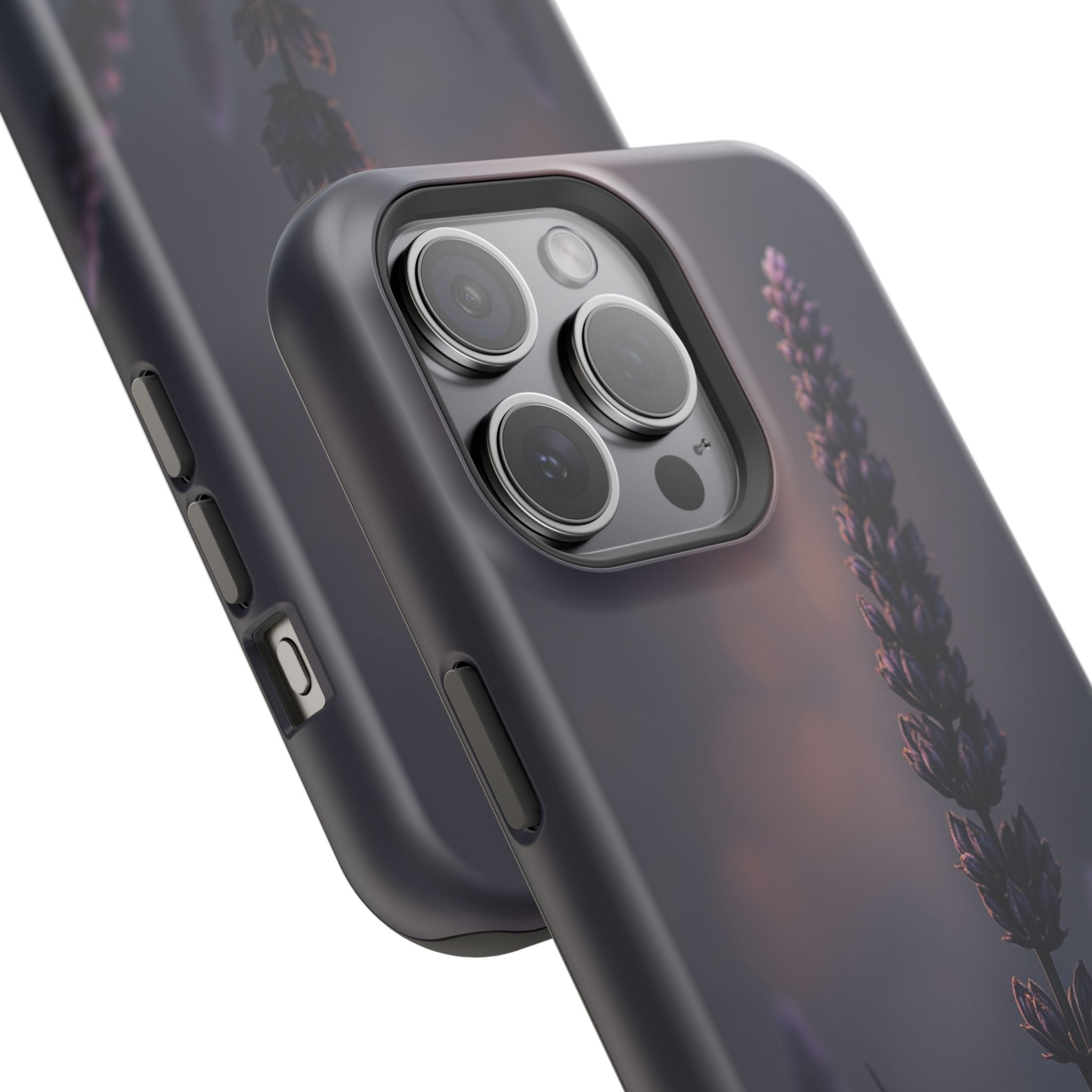 iPhone Lavender Haze Electric Art Clean Minimal Snap Case · iPhone Case