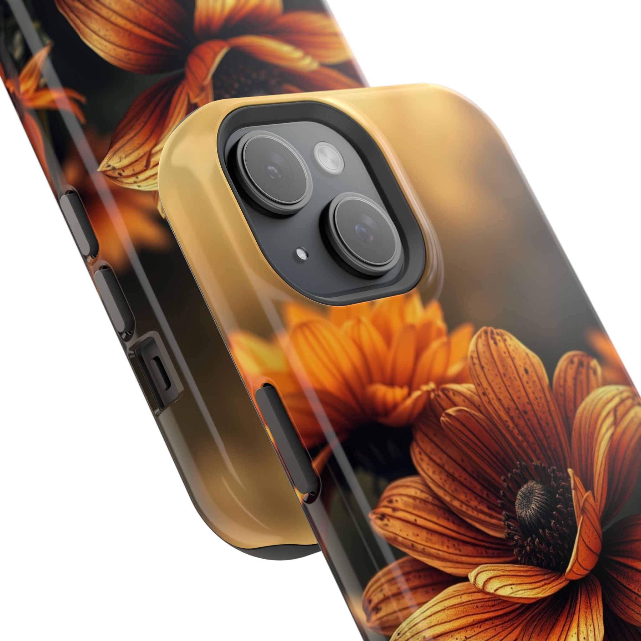 iPhone Radiant Floral Ombre Design Bold Modern Everyday Snap Case · iPhone Case