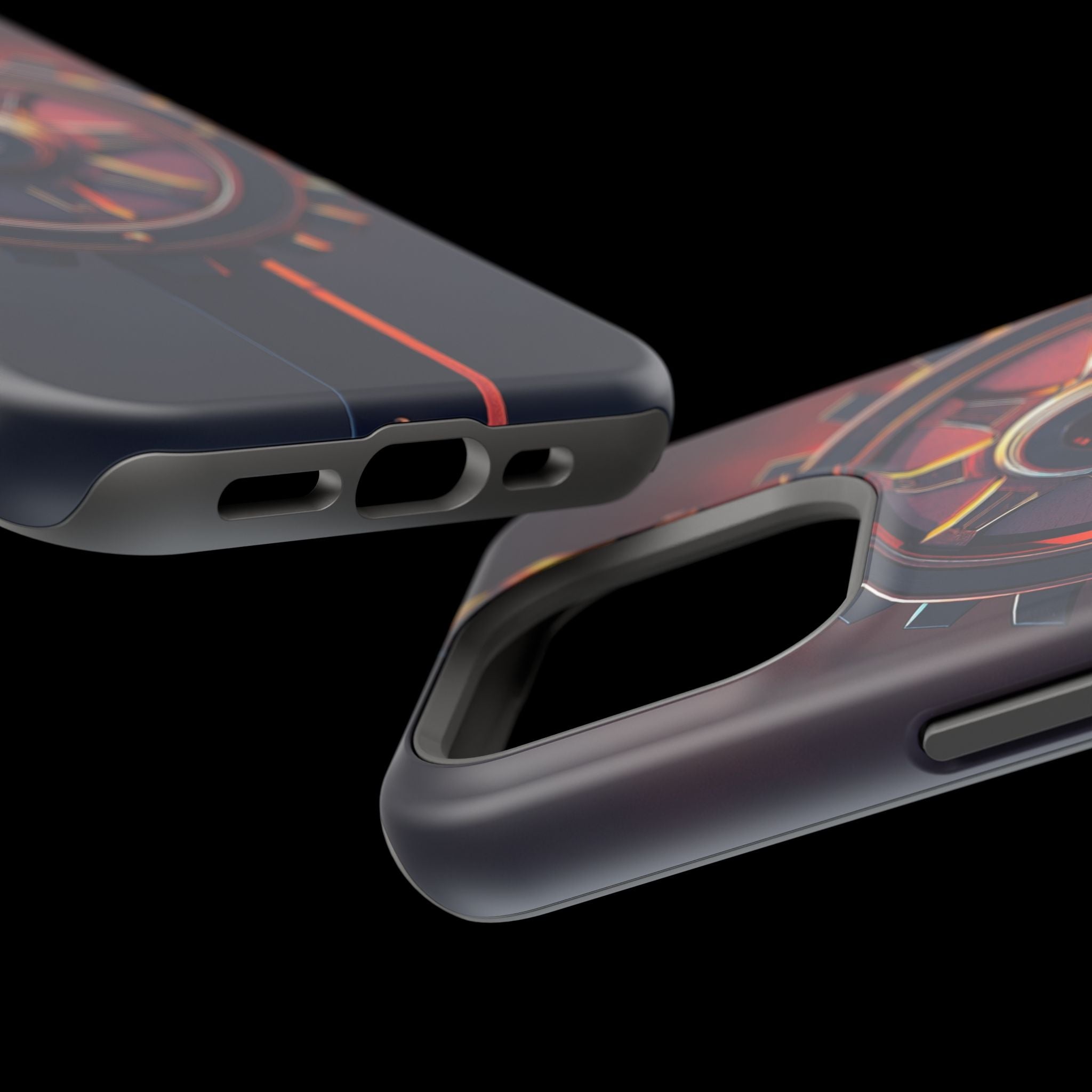 iPhone Rotary Electric Art Phone Bold Modern Everyday Snap Case · iPhone Case