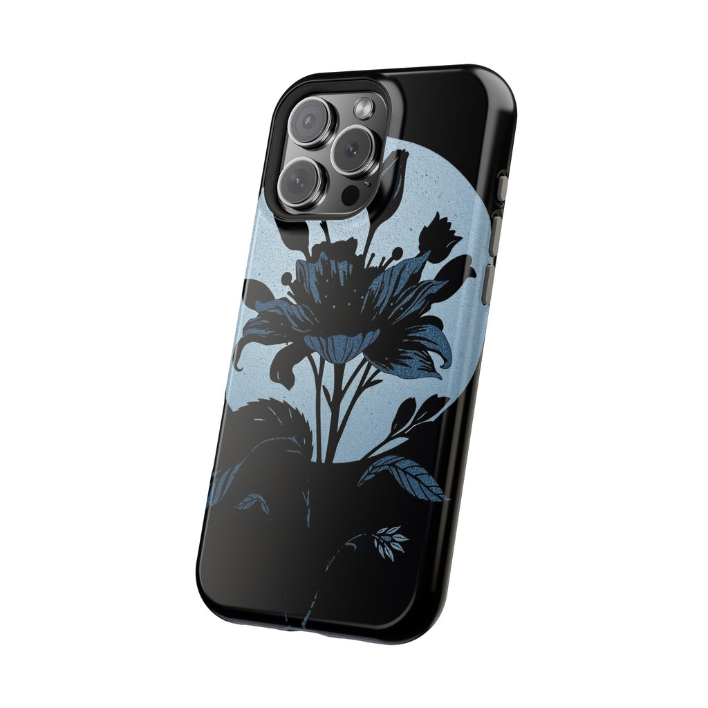 iPhone Radiant Floral Silhouette Design Slim Everyday Designer Case · iPhone Cas