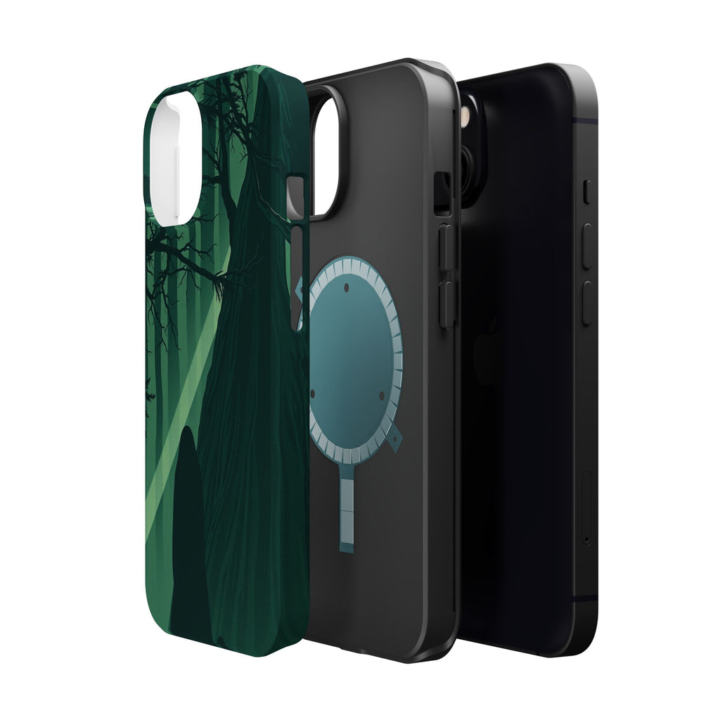 iPhone Sage And Ivory Dark Forest Spirits Slim Everyday Designer Case · iPhone C