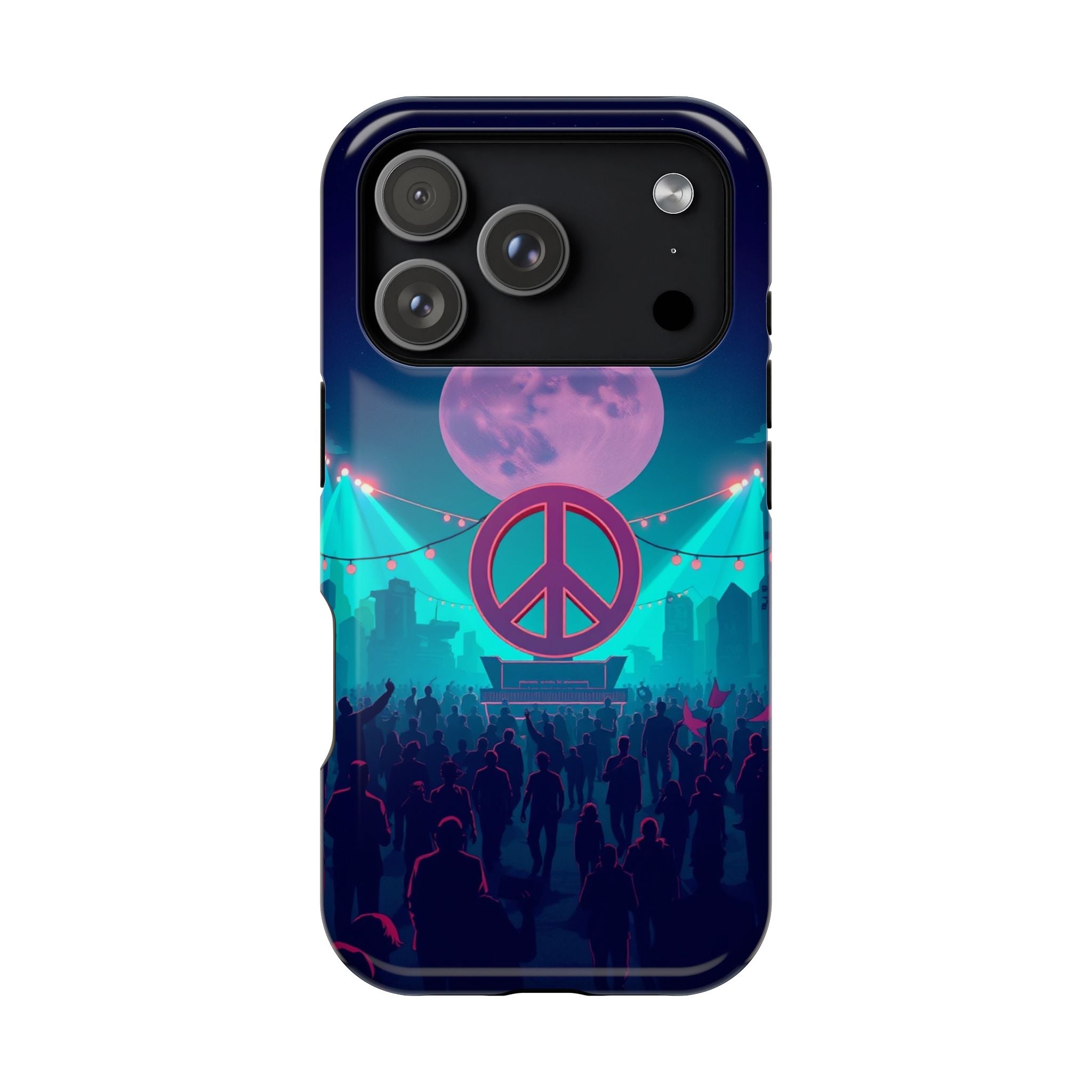 iPhone Woodstock Peace Mystic Art Bold Modern Everyday Snap Case · iPhone Case