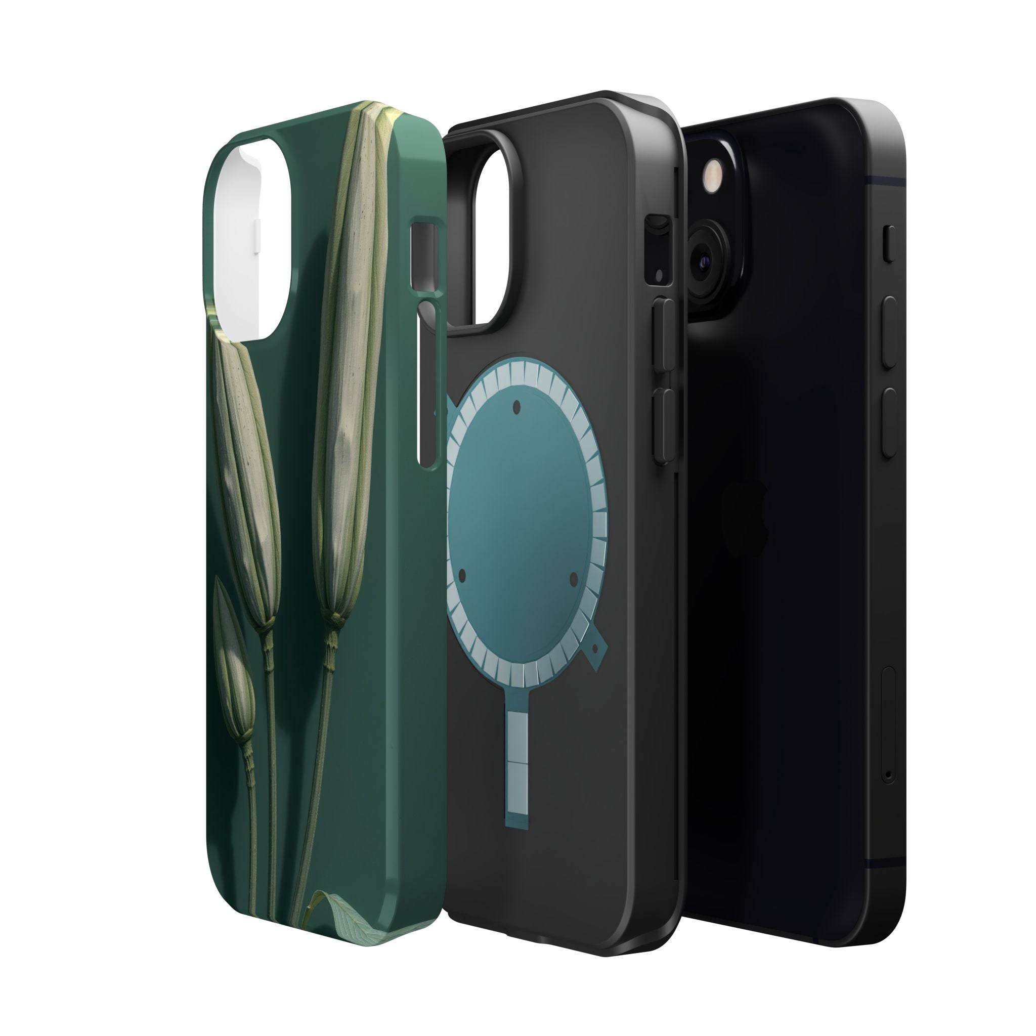iPhone Botanical Illustration Grunge Distressed Soft iPhone Finish · iPhone Case
