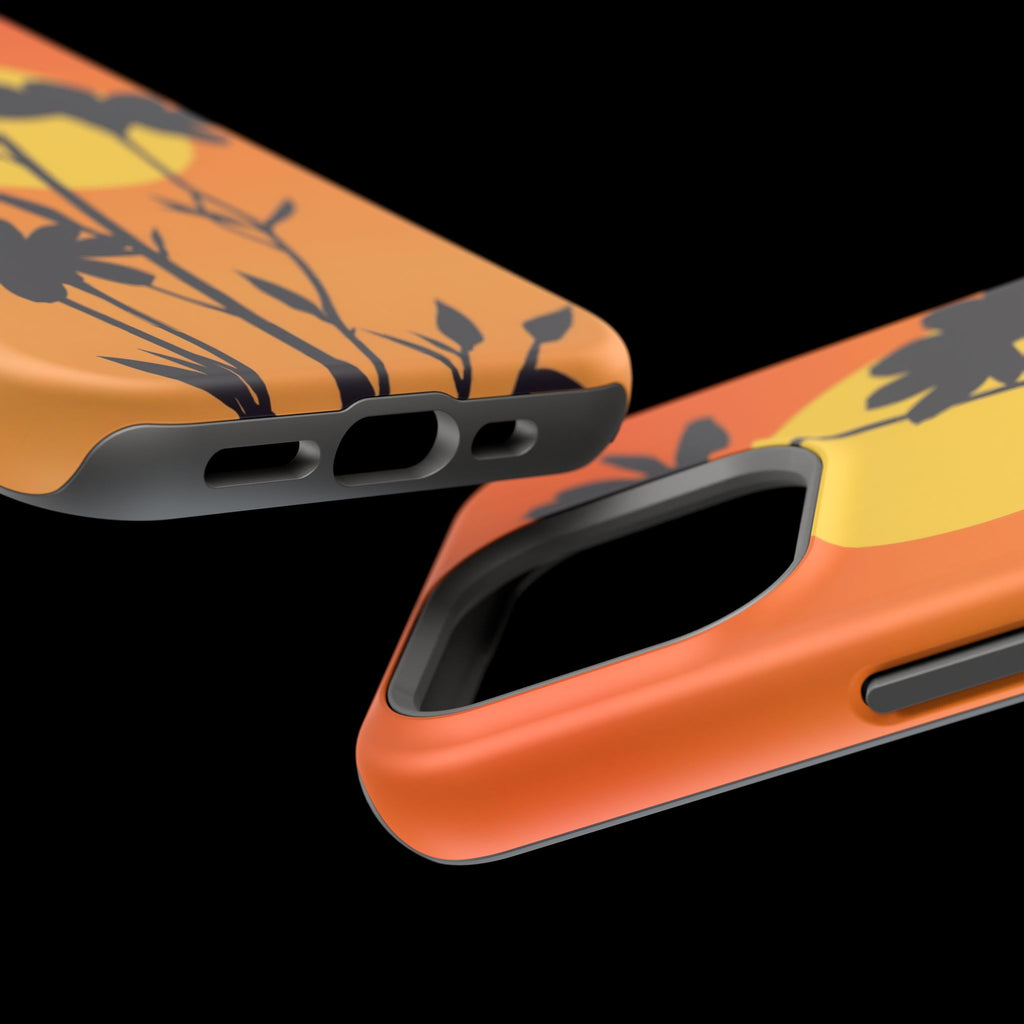 iPhone Vibrant Floral Silhouette Design Slim Everyday iPhone Designer · iPhone C