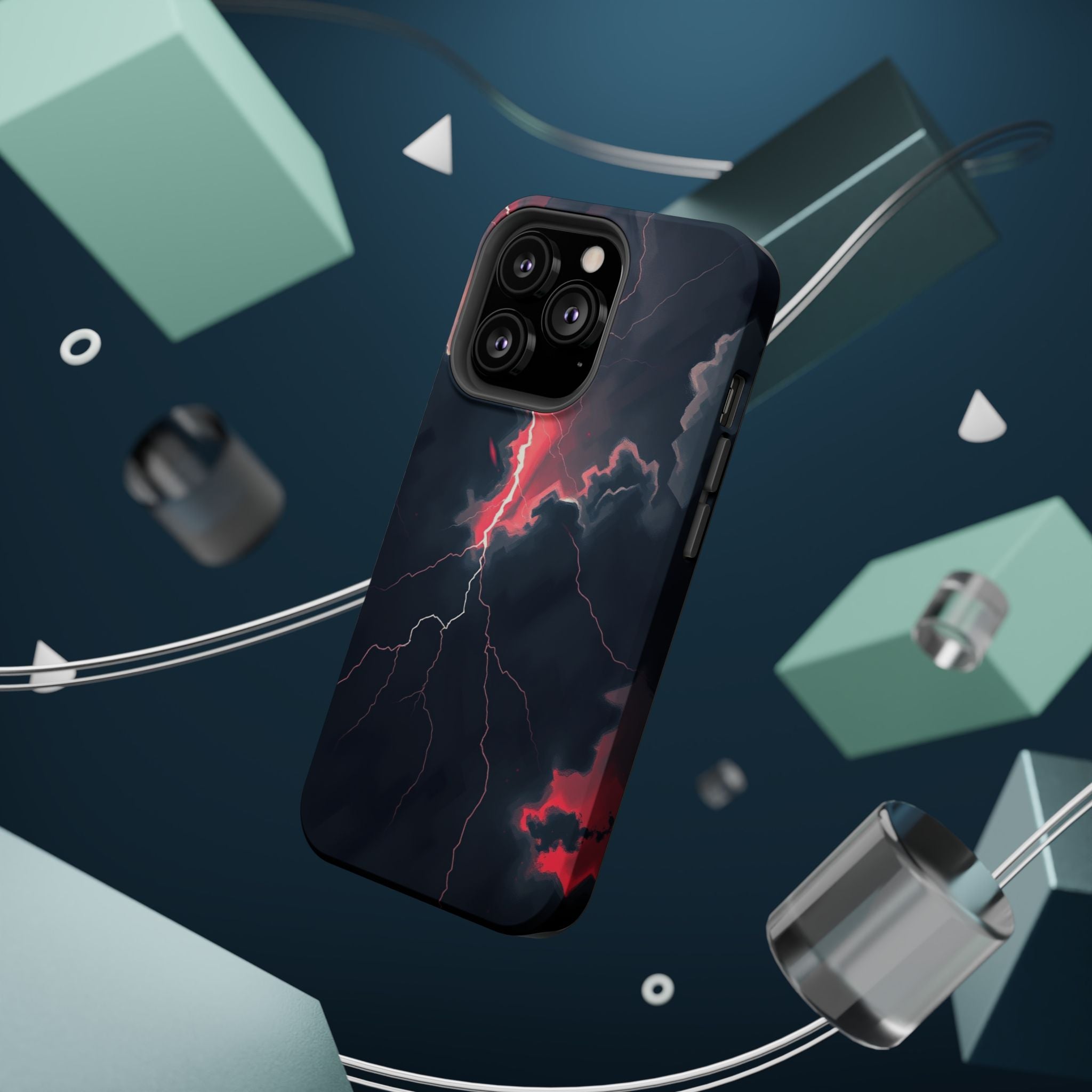 iPhone Thunderstorm Sky Mystic Art Bold Modern Everyday Snap Case · iPhone Case