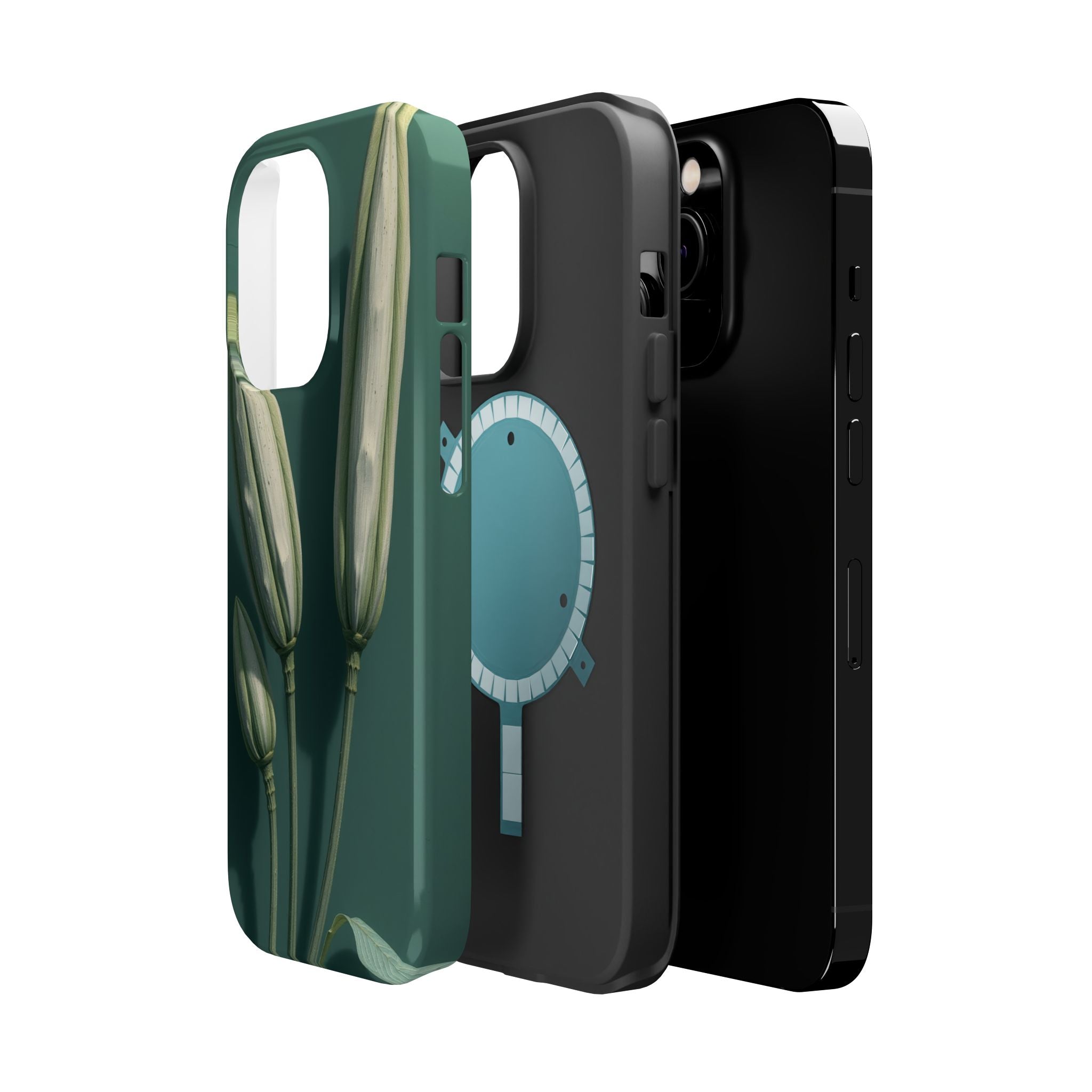 iPhone Botanical Illustration Grunge Distressed Soft iPhone Finish · iPhone Case