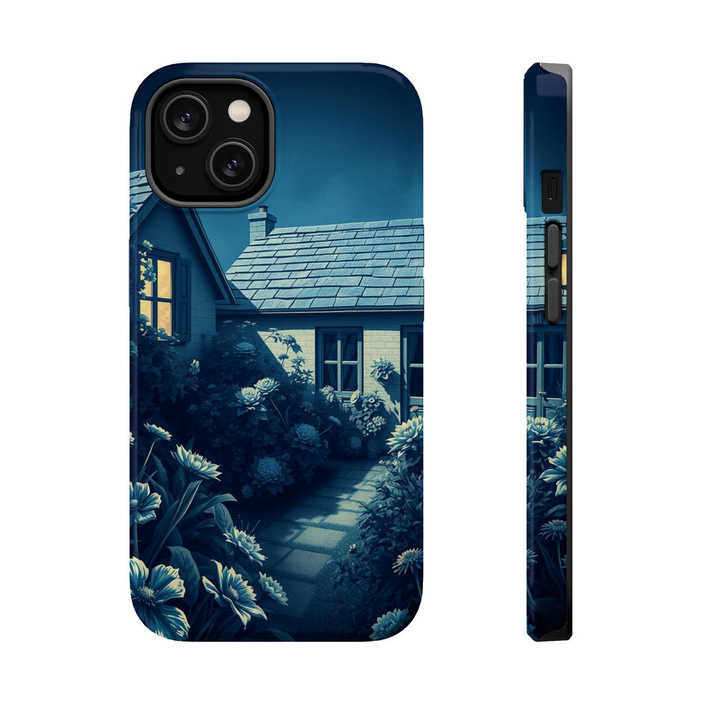 iPhone Cottage Garden Vintage Retro Poster Slim iPhone Everyday · iPhone Case