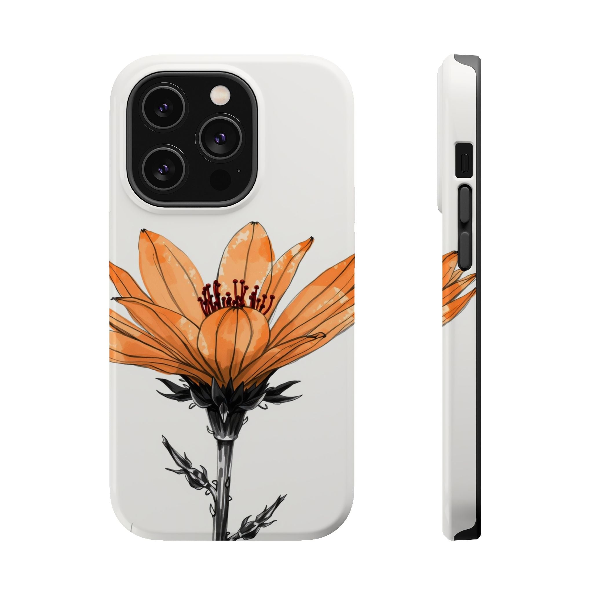 iPhone Earthy Desert Flower Design Bold Modern Everyday Snap Case · iPhone Case