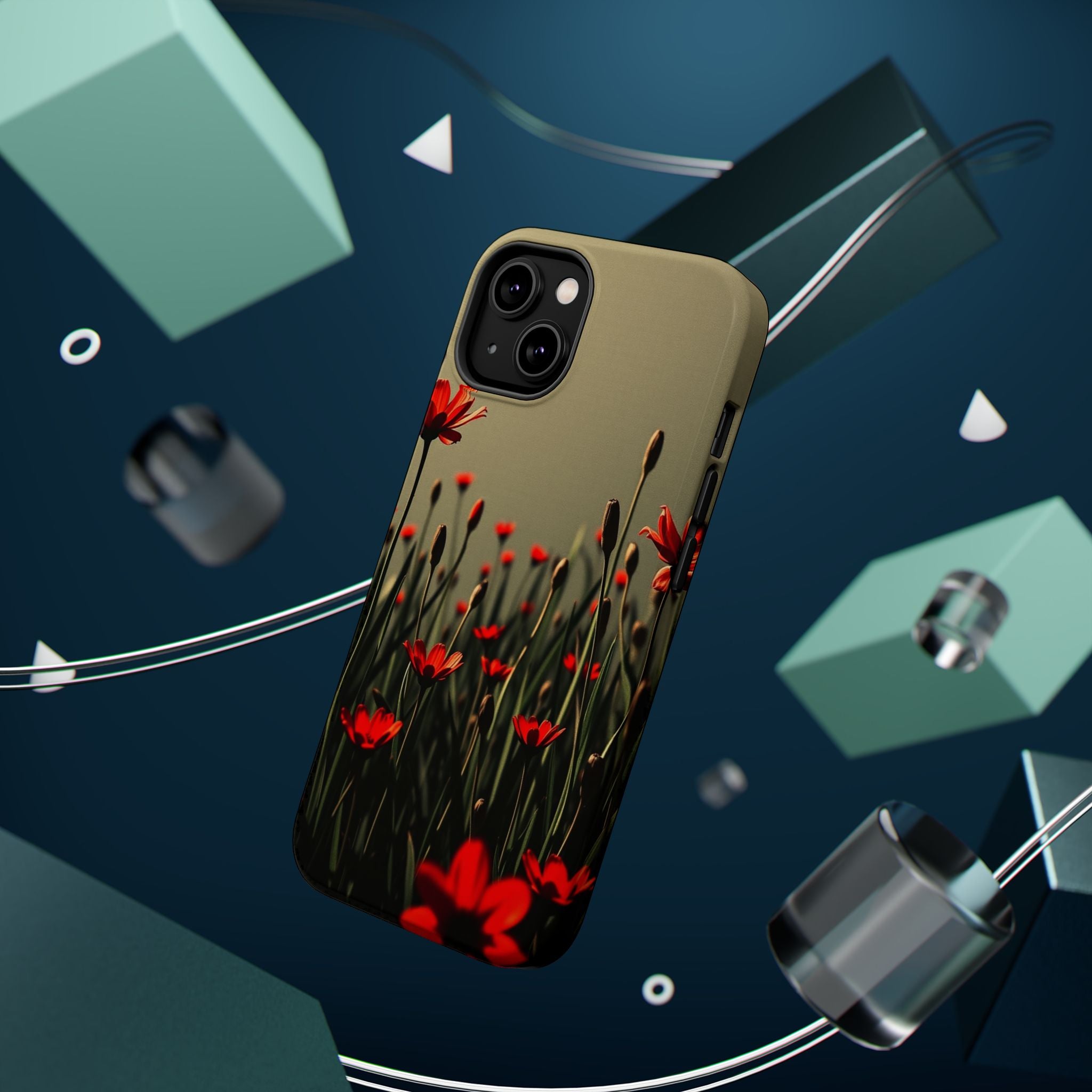 iPhone Vibrant Spring Meadow Design Slim Everyday Designer Case · iPhone Case