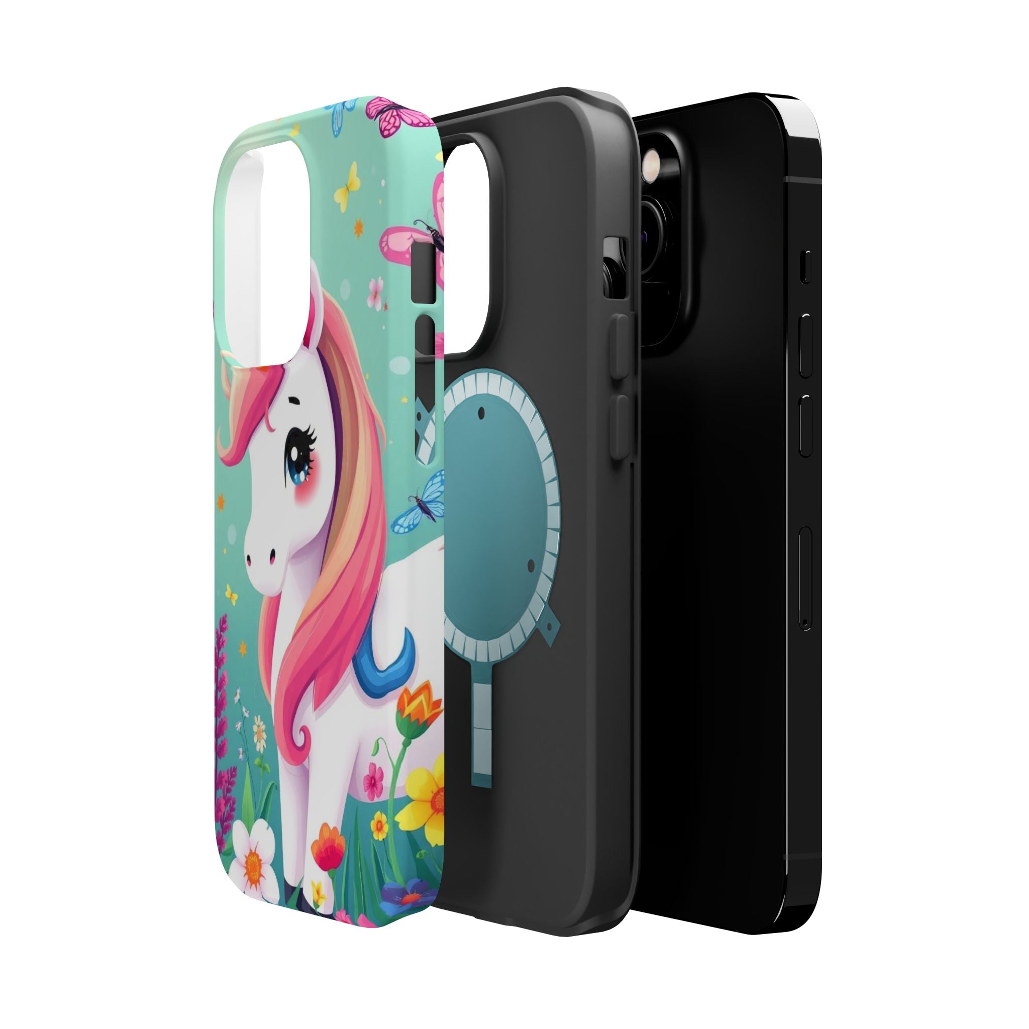 iPhone Dragonfly Unicorn Kids Fun iPhone Phone Case Gift Clean Minimal · iPhone