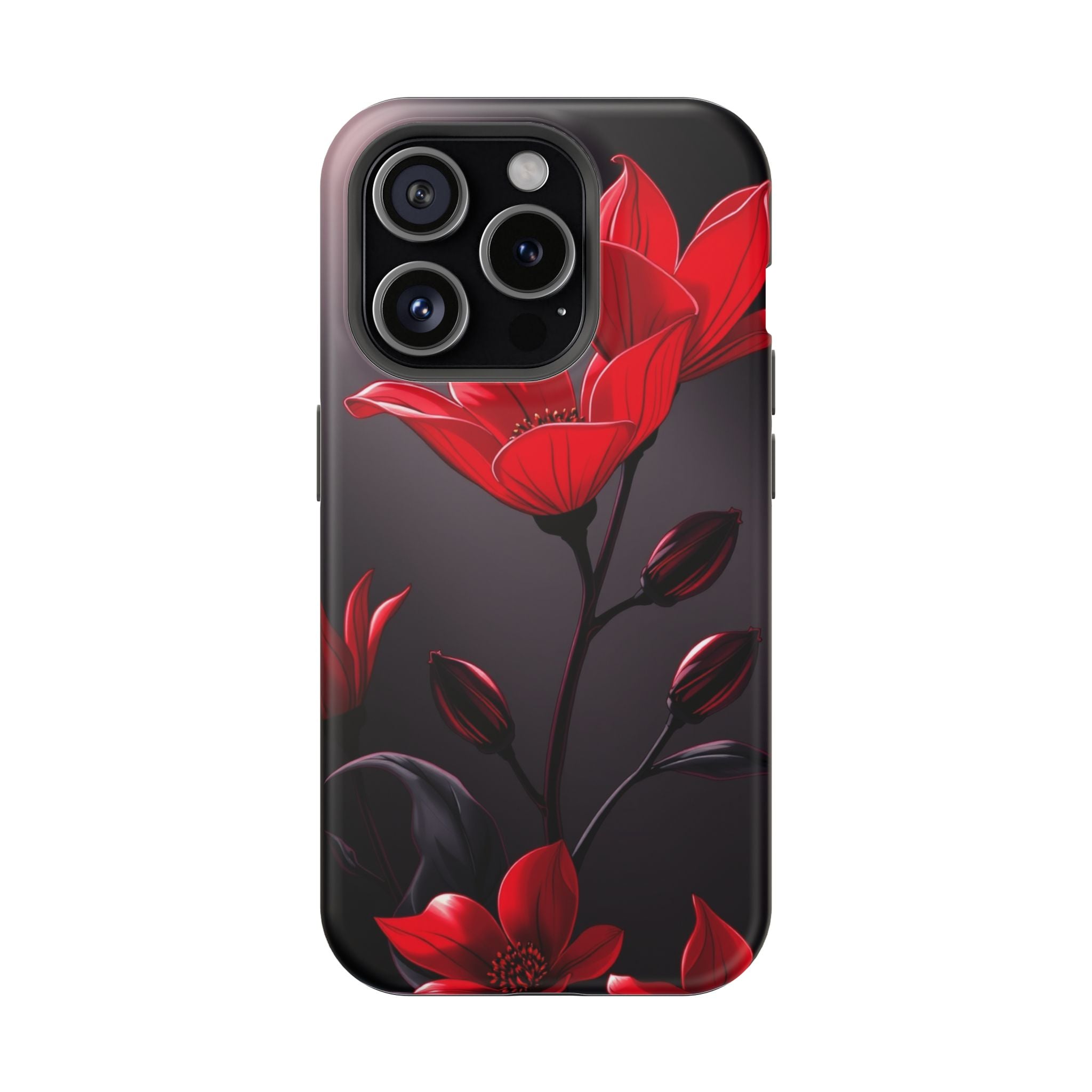 iPhone Dreamy Neon Floral Design Bold Modern Everyday Snap Case · iPhone Case