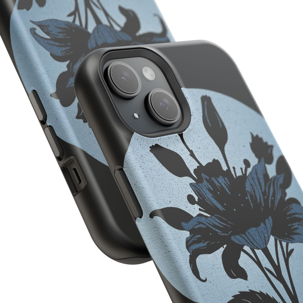 iPhone Radiant Floral Silhouette Design Slim Everyday Designer Case · iPhone Cas