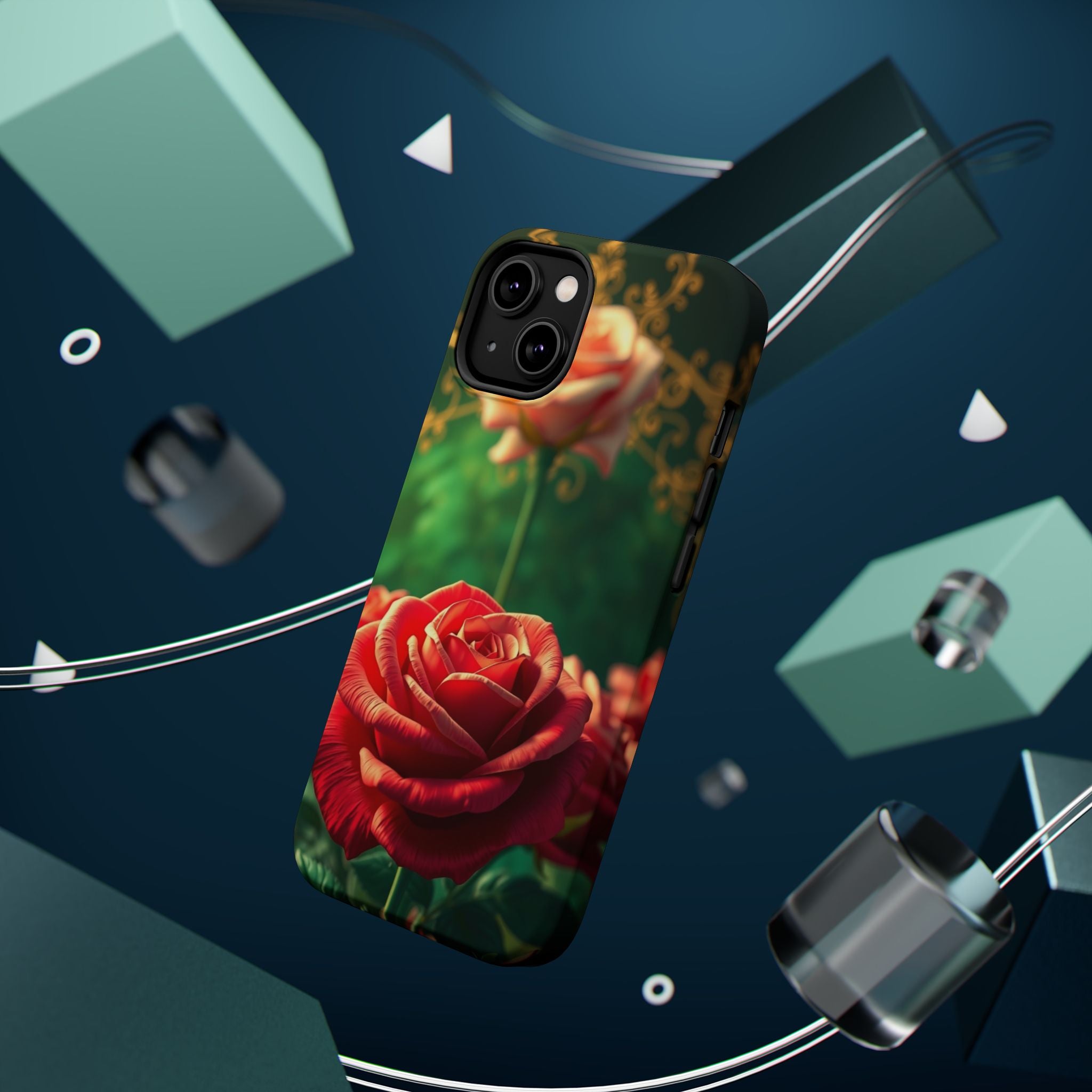 iPhone Rose Garden Enchanted Art Bold Modern Everyday Snap Case · iPhone Case