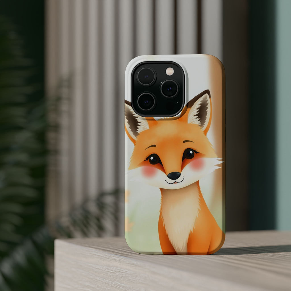 iPhone Watercolor Fox Portrait Kids Fun iPhone Phone Case Gift Slim · iPhone Cas