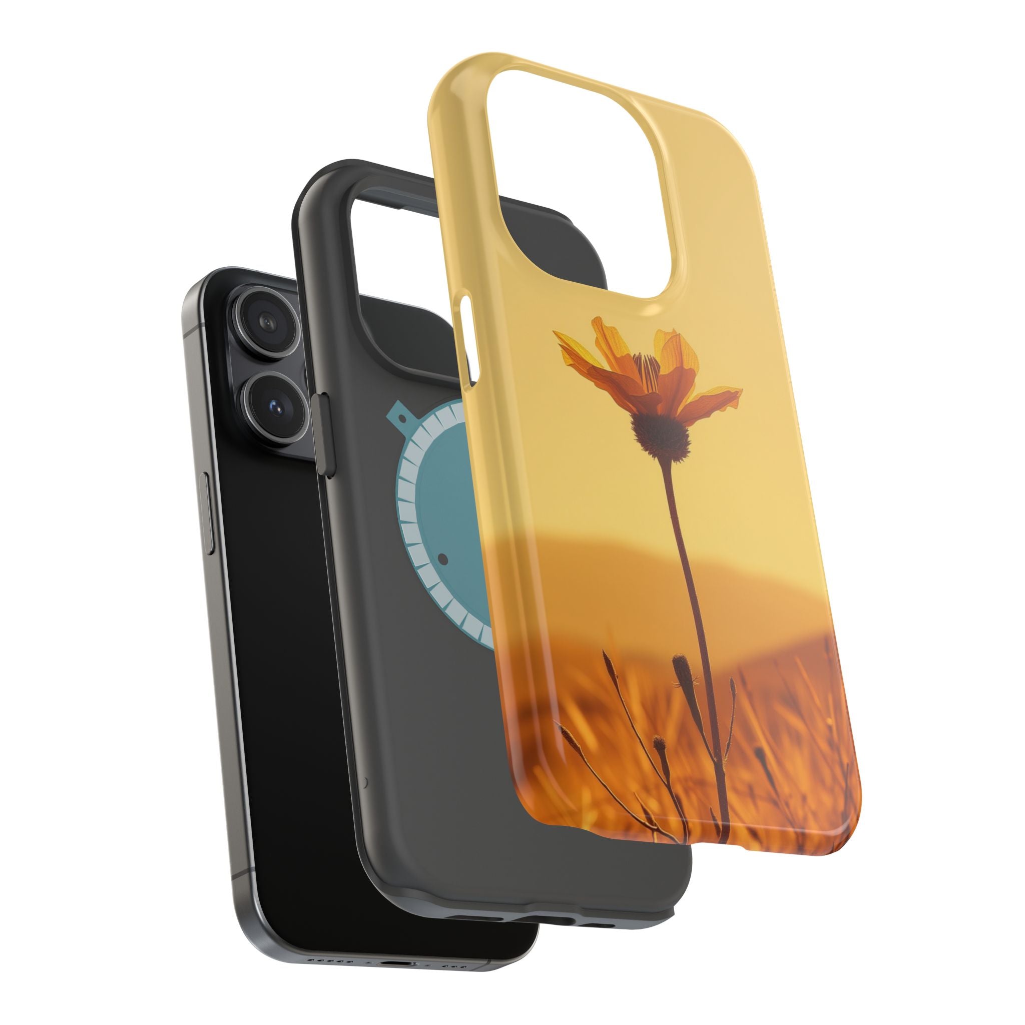iPhone Desert Flower Cinematic Art Bold Modern Everyday Snap Case · iPhone Case