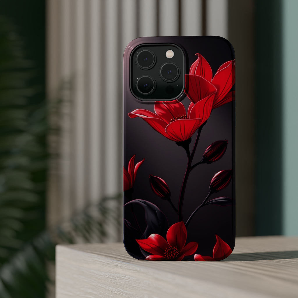 iPhone Dreamy Neon Floral Design Bold Modern Everyday Snap Case · iPhone Case