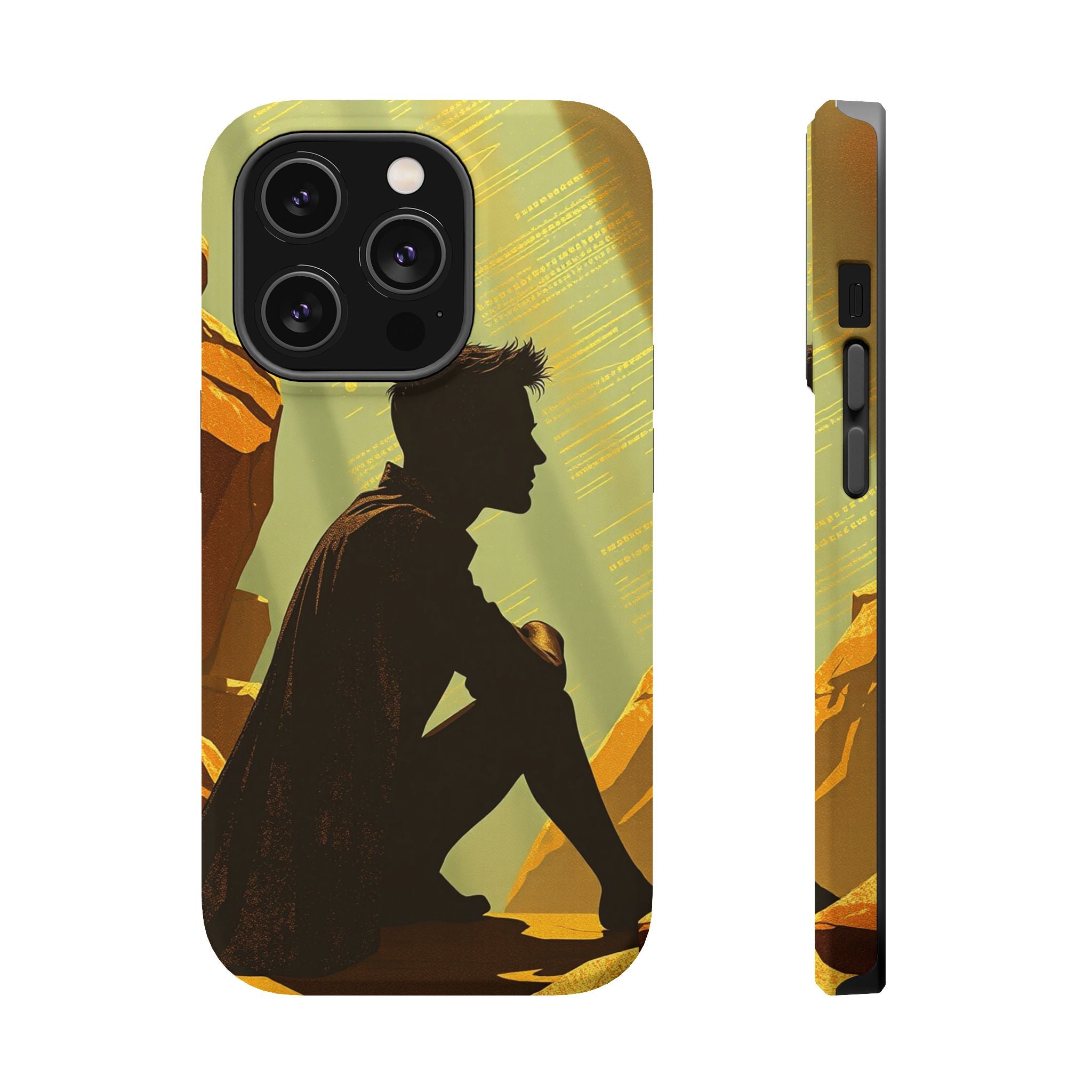 iPhone Mustard And Rust Overthinking Again Slim Everyday Designer Case · iPhone