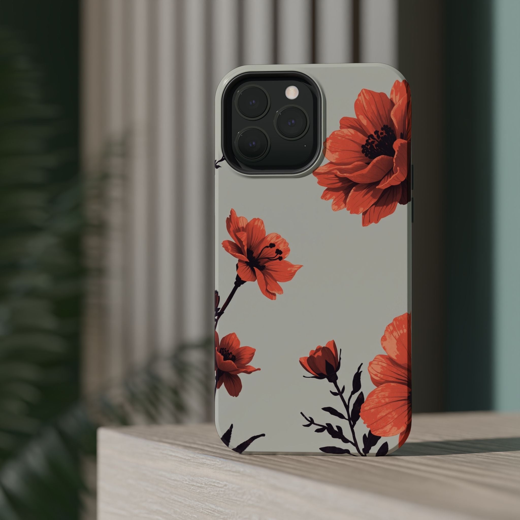 iPhone Dreamy Floral Ink Wash Design Slim Everyday iPhone 13 Designer · iPhone C