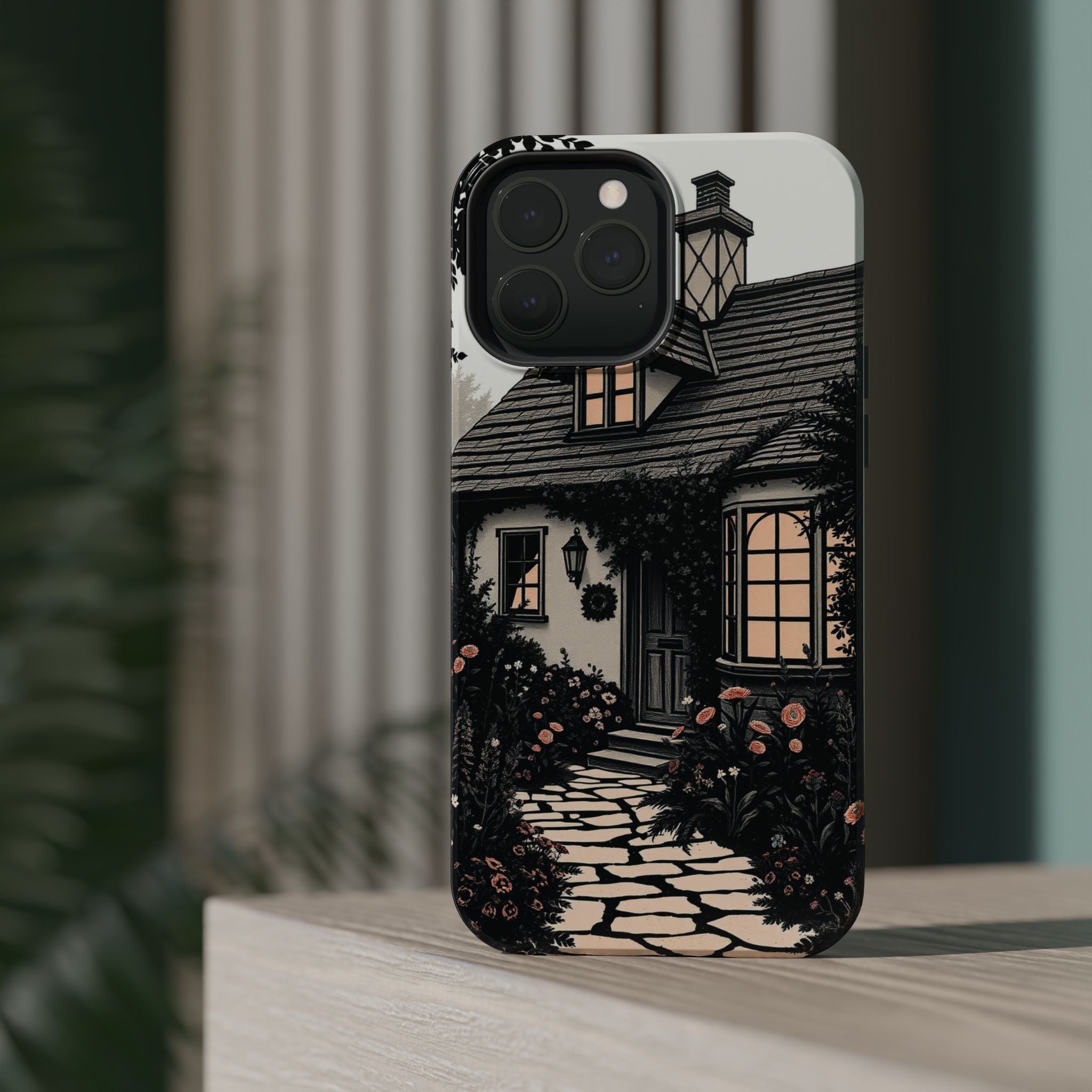 iPhone Cottage Garden Enchanted Art Slim Everyday Designer Case · iPhone Case