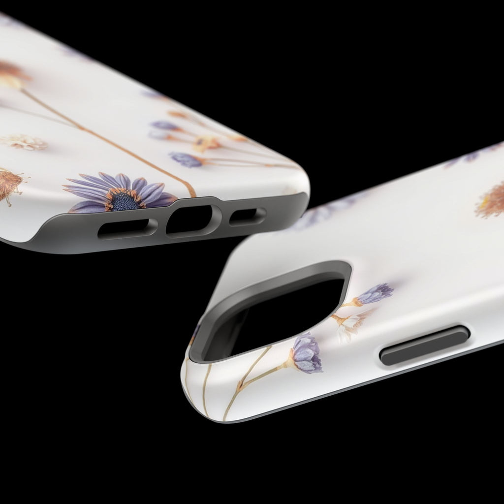 iPhone Dried Flower Flat Lay Bold Art Slim Everyday Designer Case · iPhone Case
