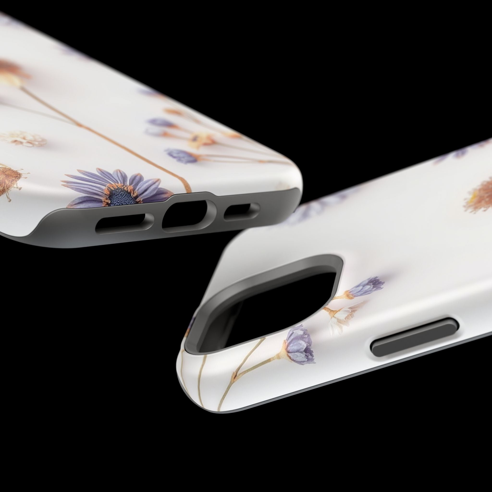 iPhone Dried Flower Flat Lay Bold Art Slim Everyday Designer Case · iPhone Case