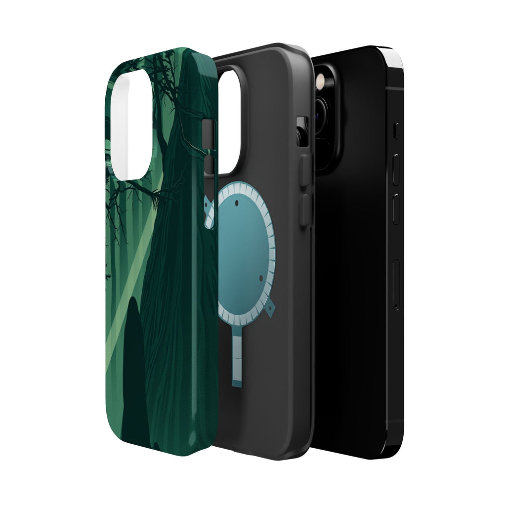iPhone Sage And Ivory Dark Forest Spirits Slim Everyday Designer Case · iPhone C